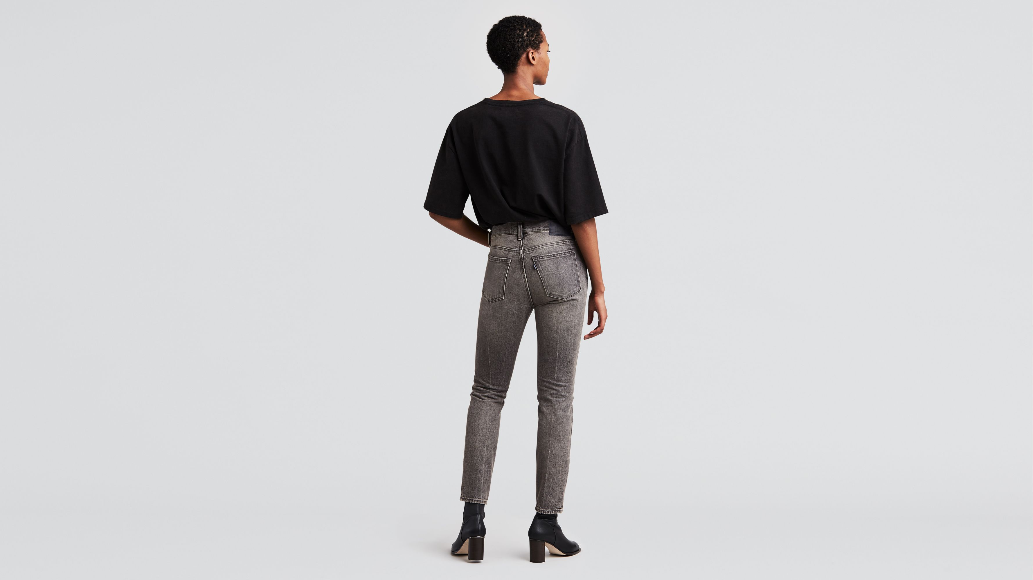 twig high rise slim jeans