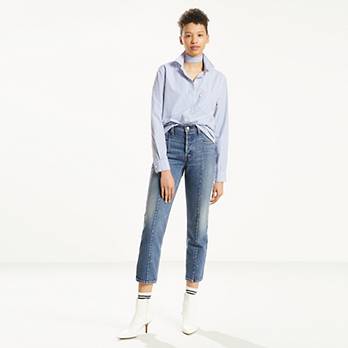 Altered Straight Leg Women's Jeans 1
