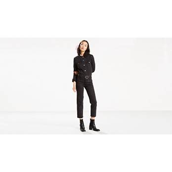 Altered Straight Women's Jeans - Black | Levi's® US