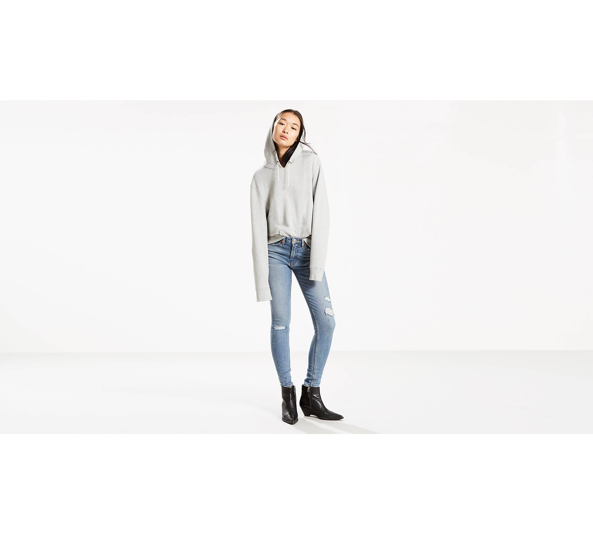 721 Altered High Rise Skinny Women's Jeans - Medium Wash | Levi's® CA