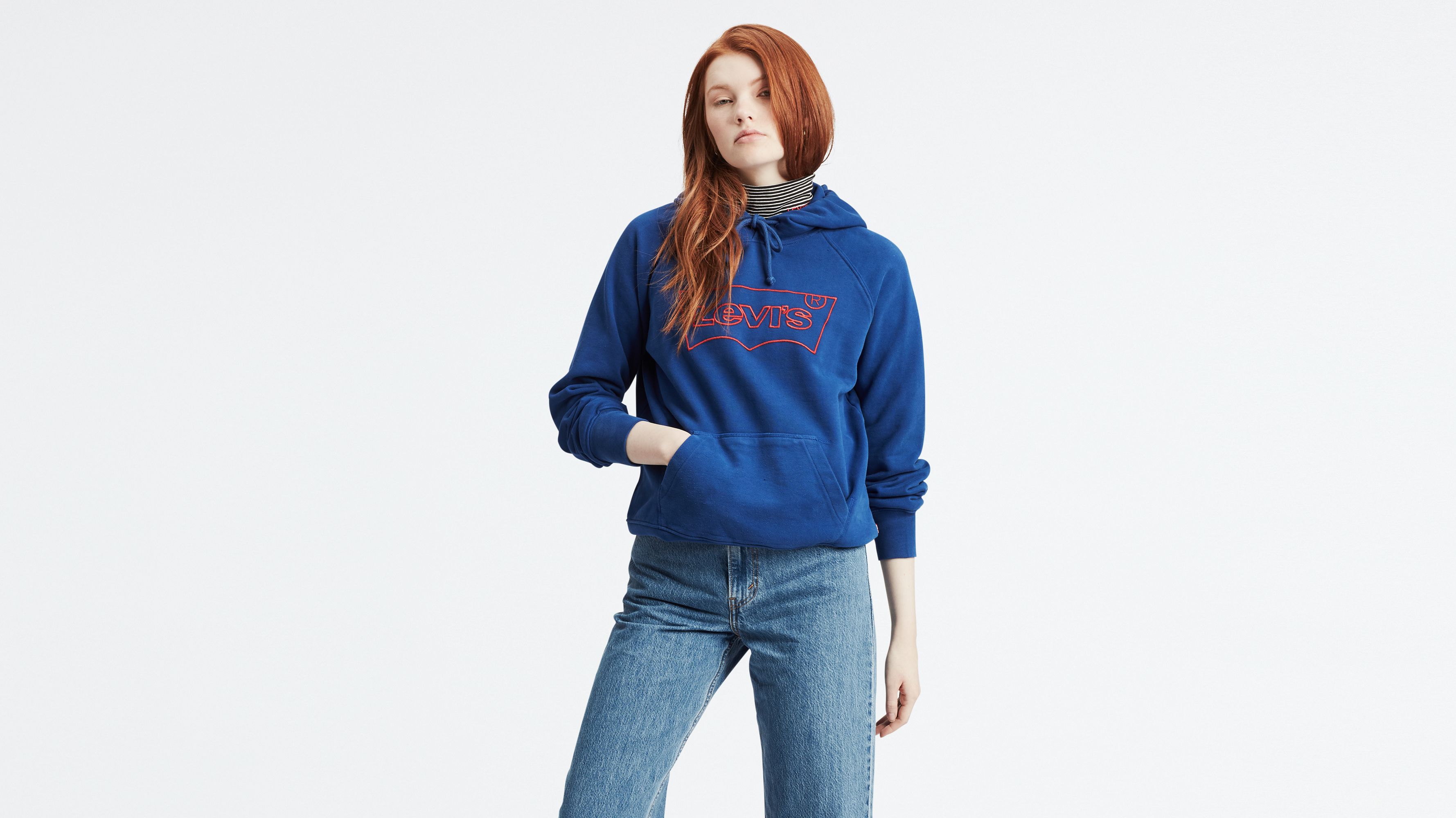 levis hoodie women's sale