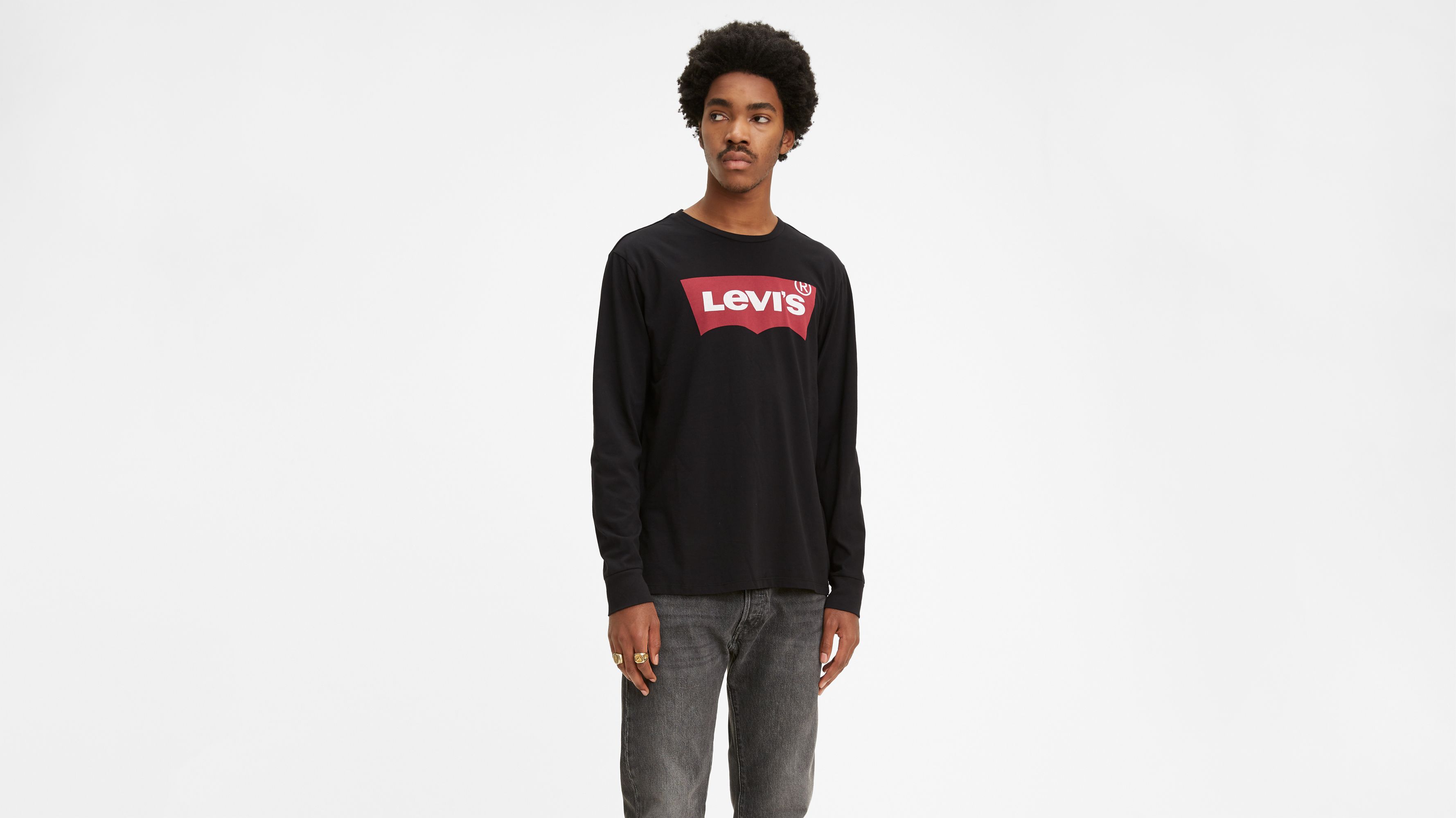 Levi's® Long Sleeve Logo Tee Shirt 