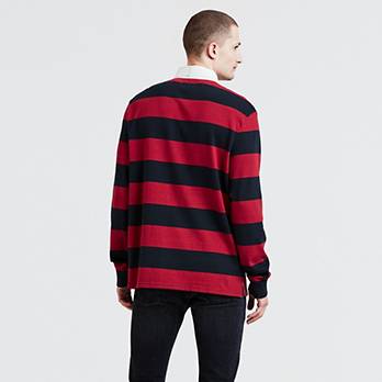 Mighty Made™ Long Sleeve Rugby Polo 2