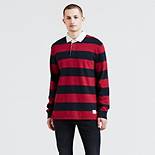 Mighty Made™ Long Sleeve Rugby Polo 1