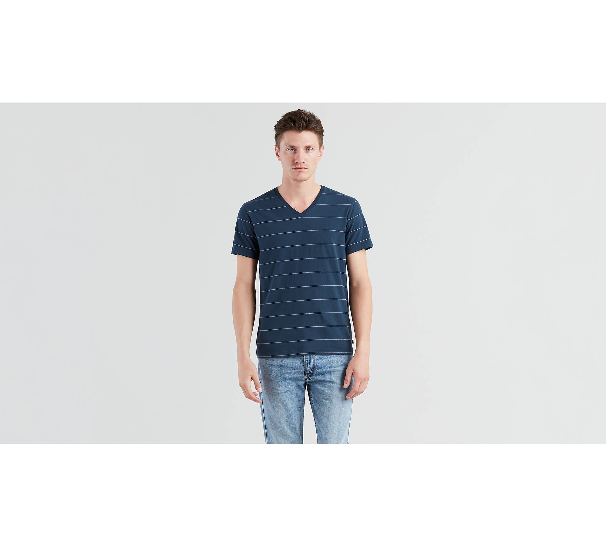Faciliteter En nat teenager Classic Striped V-neck Tee Shirt - Multi-color | Levi's® US