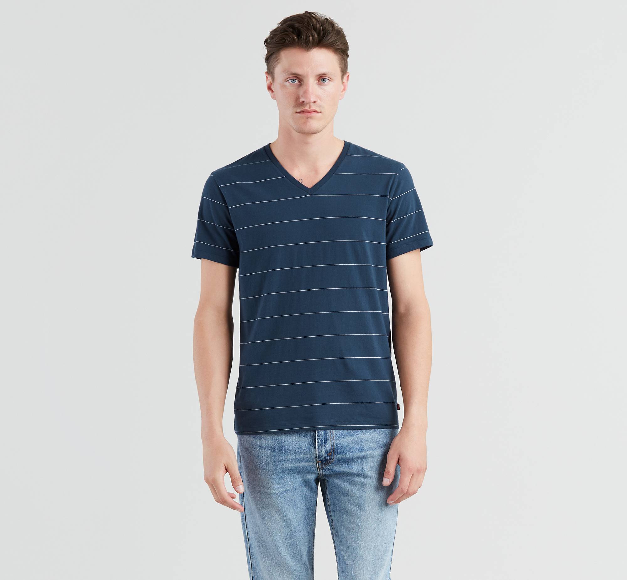 Classic Striped V-neck Tee Shirt - Multi-color | Levi's® US