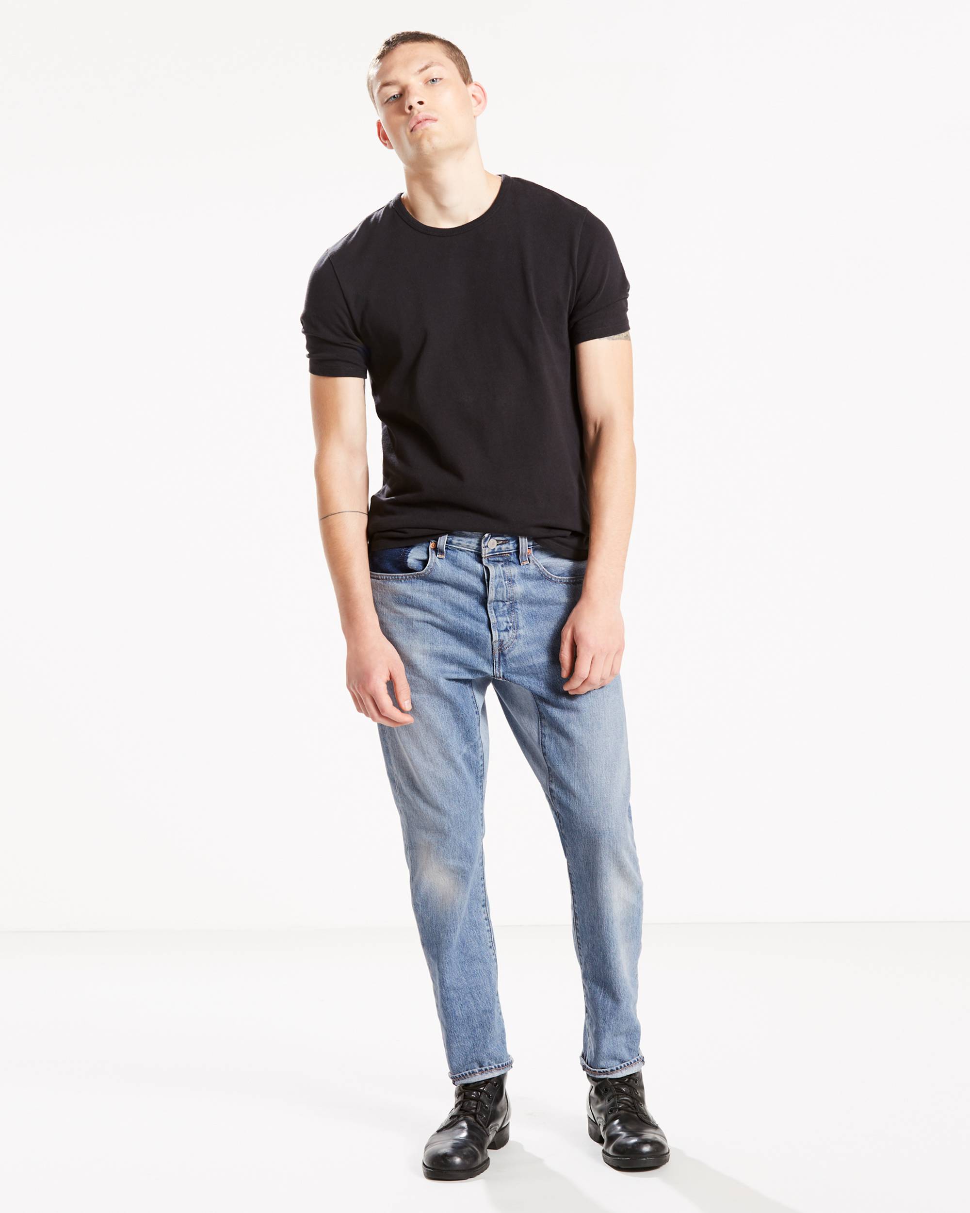 Altered Gusset Taper Jean 1