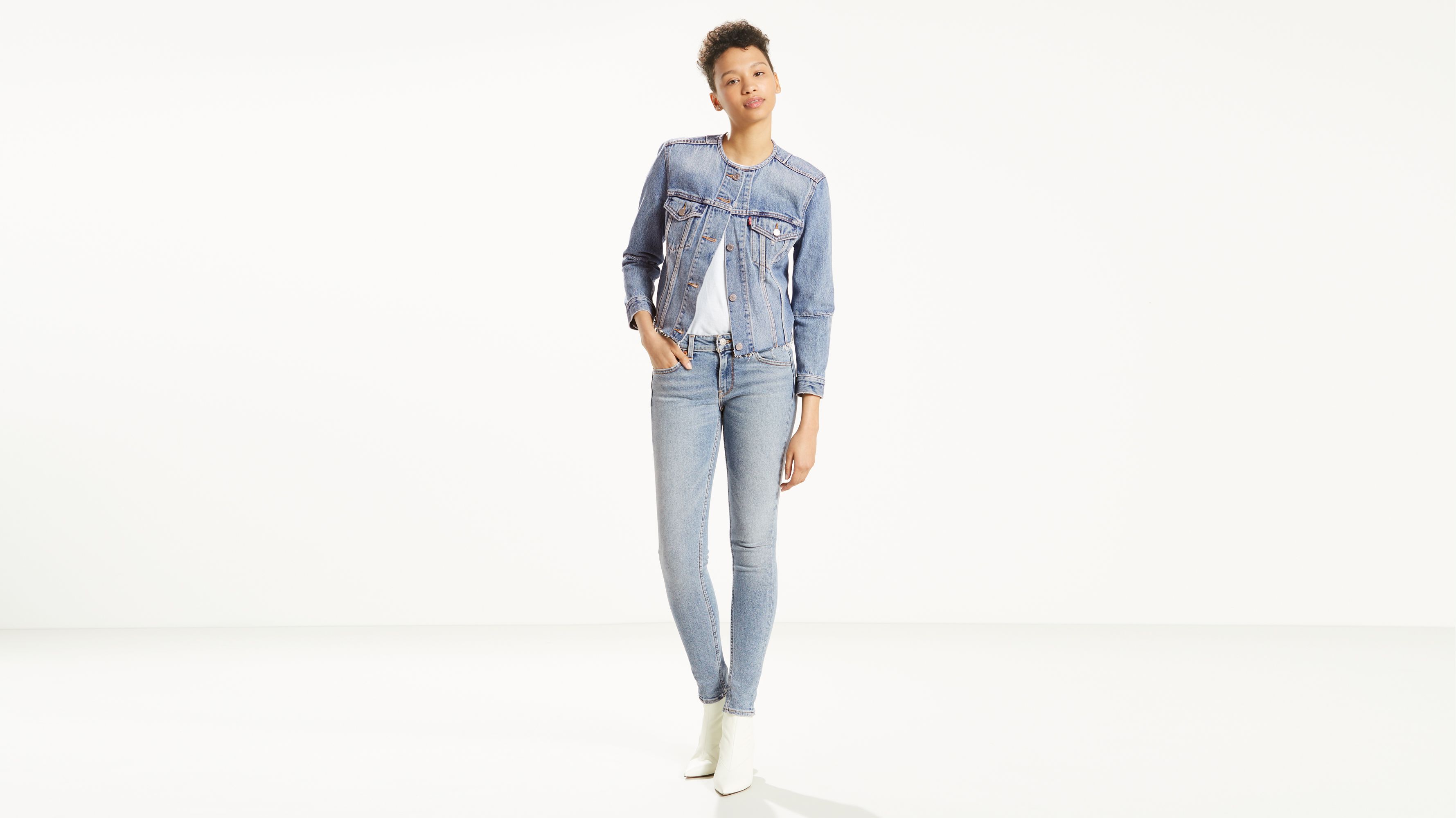 711 Altered Skinny Women's Jeans - Light Wash | Levi's® US