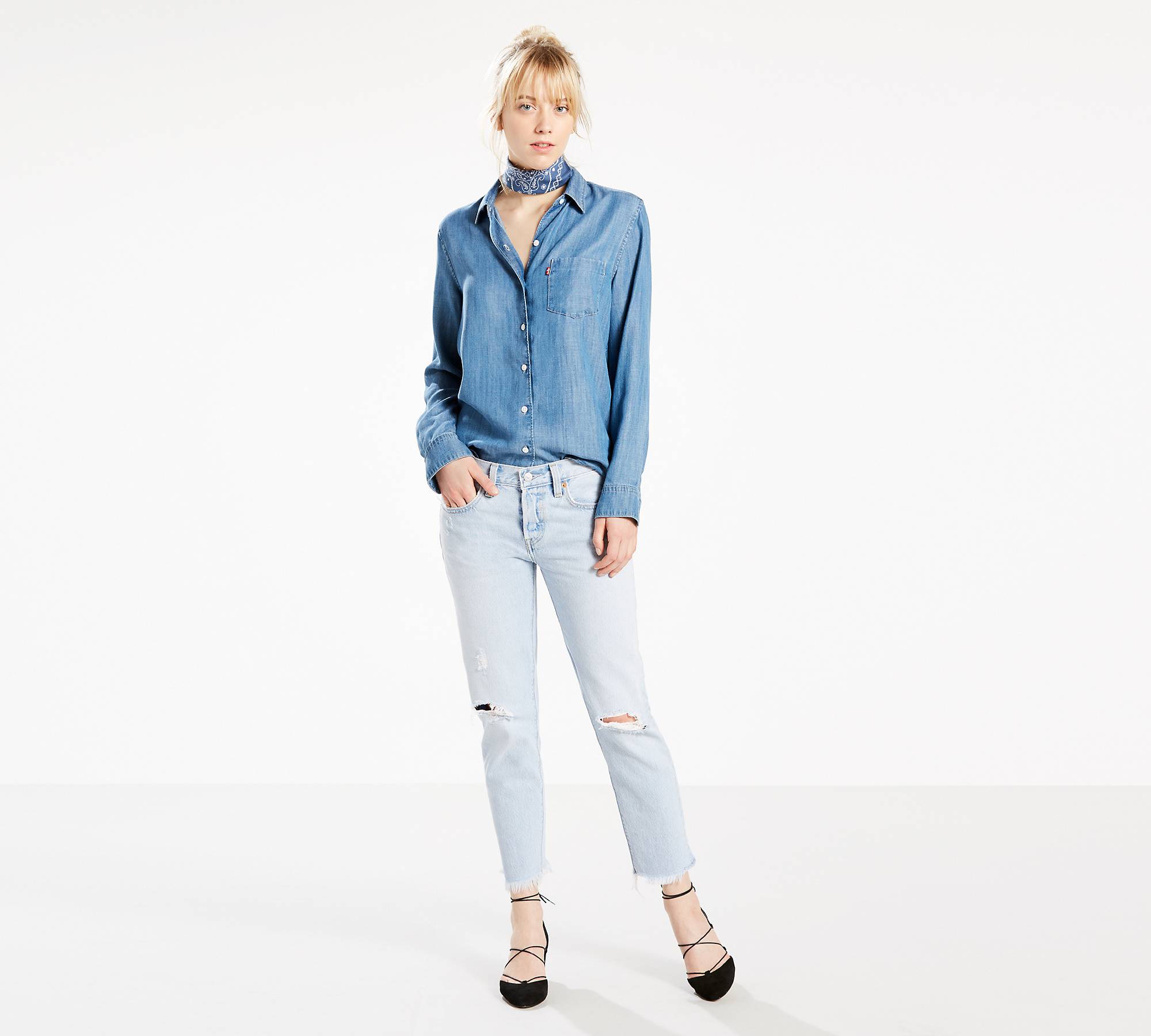 501® Cropped Taper Women's Jeans - Light Wash | Levi's® US