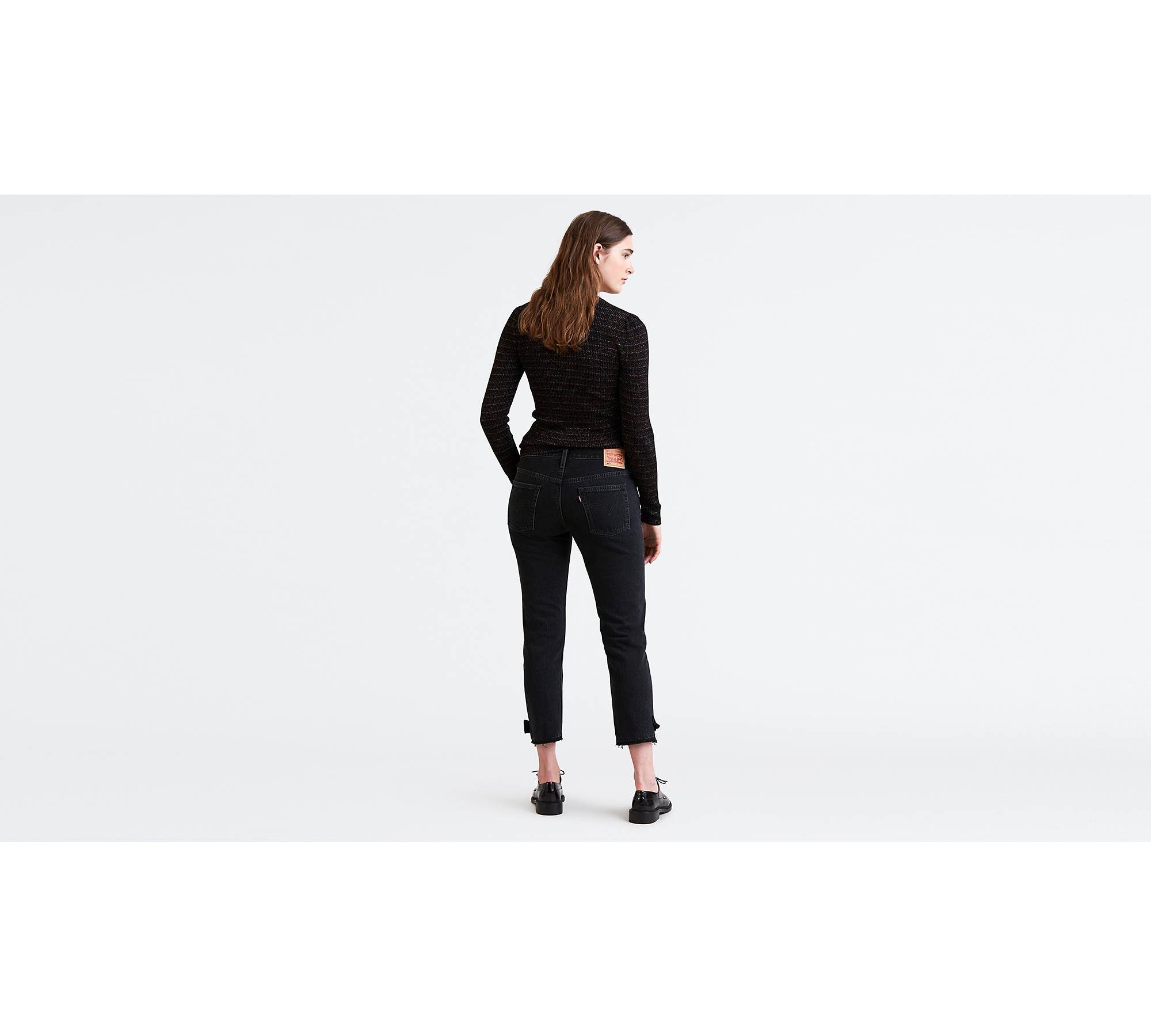501® Cropped Taper Women's Jeans - Black | Levi's® US