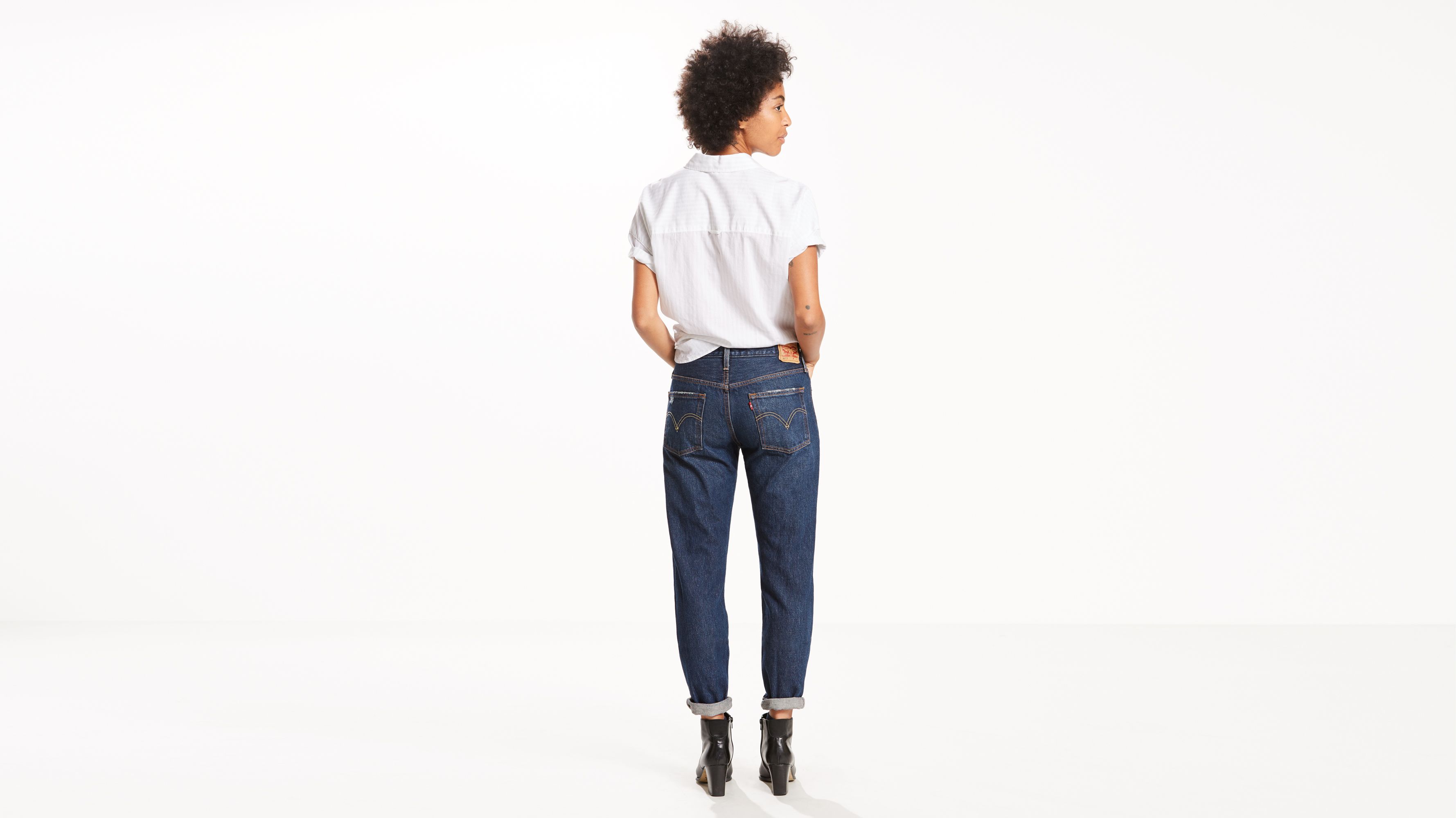 Levis 501 taper just a deals girl