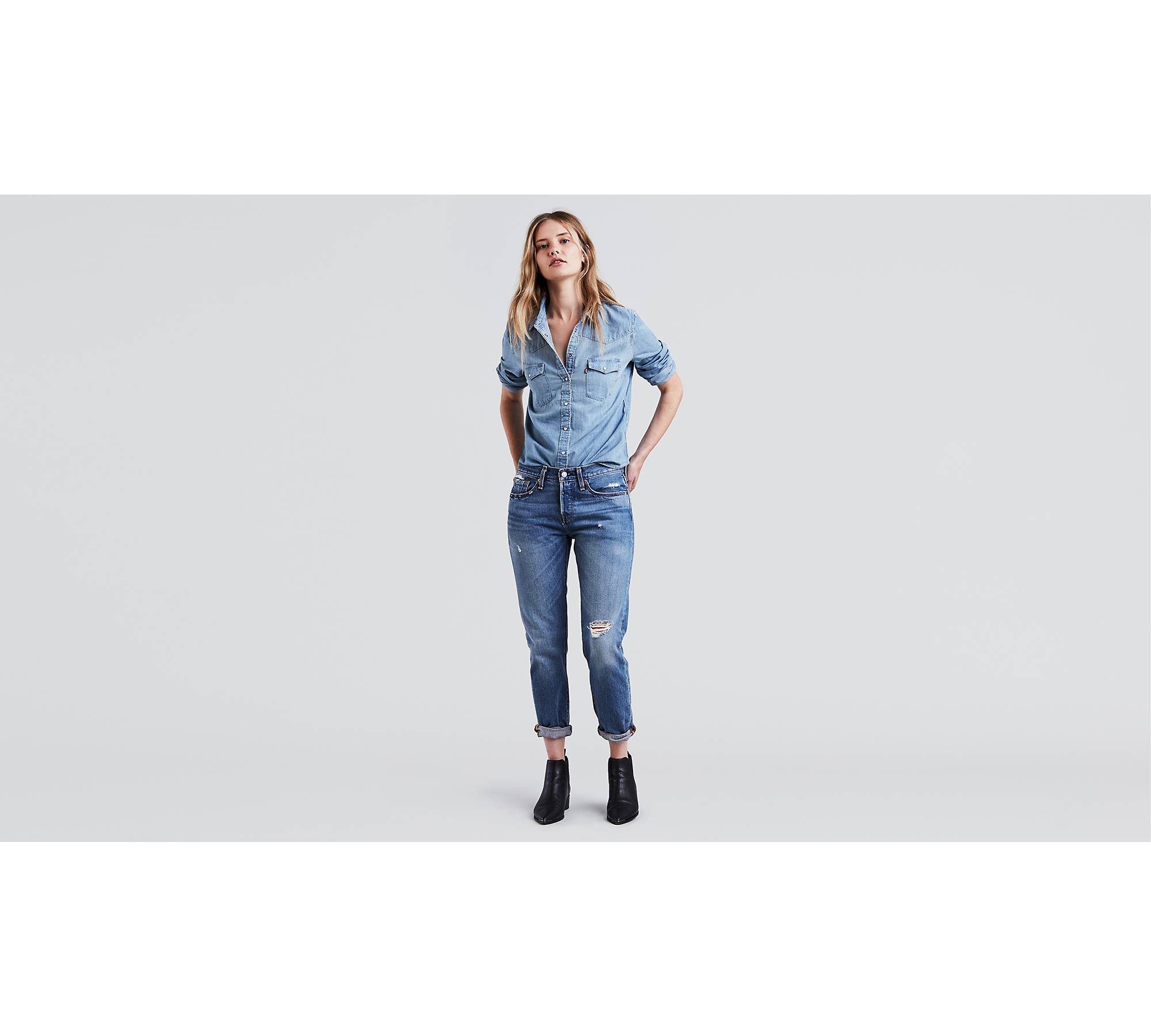 501® Taper Women's Jeans - Medium Wash