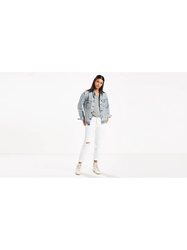 501® Taper Women's Jeans - White | Levi's® US