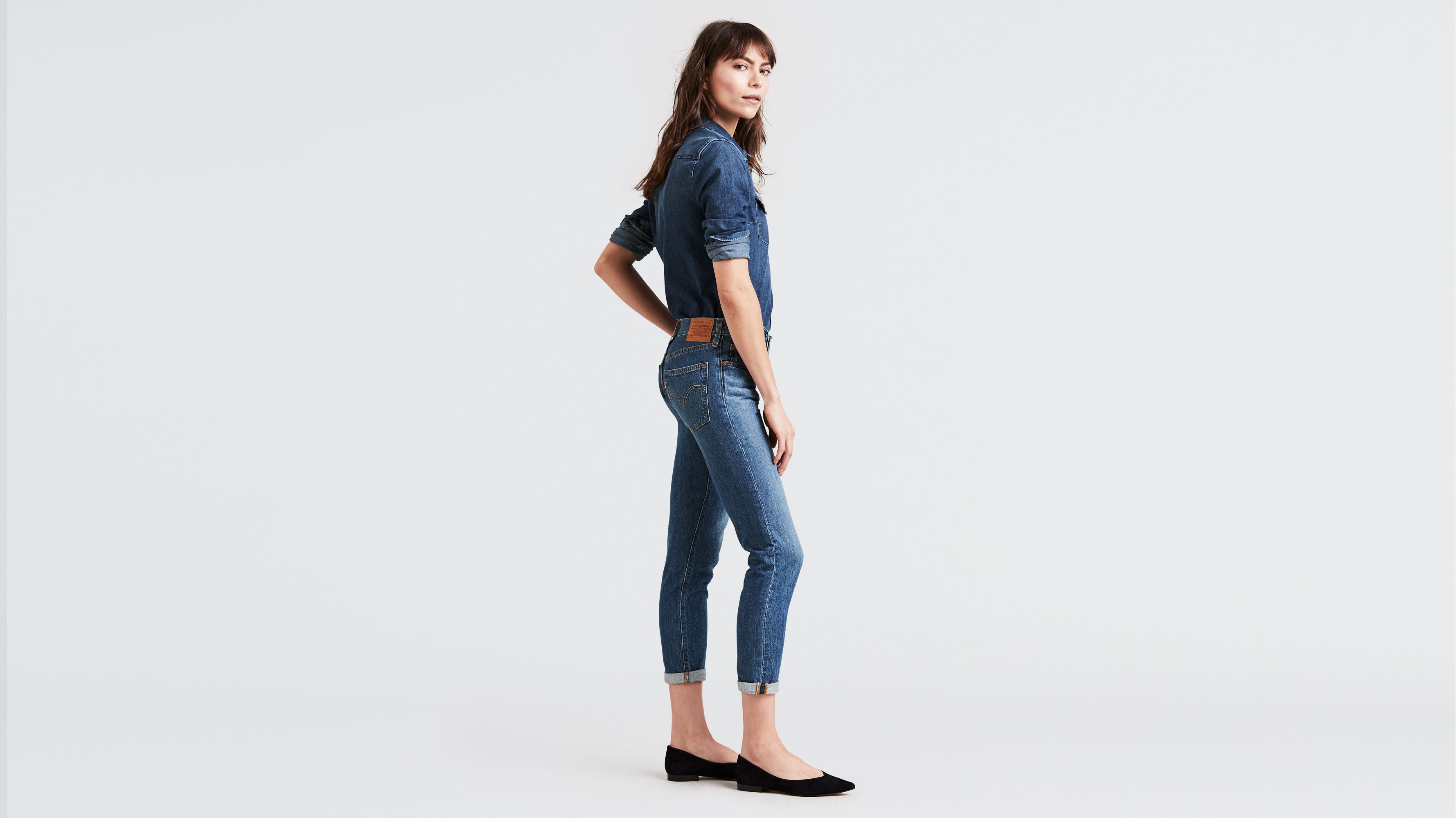 Women's 501 hot sale taper jeans