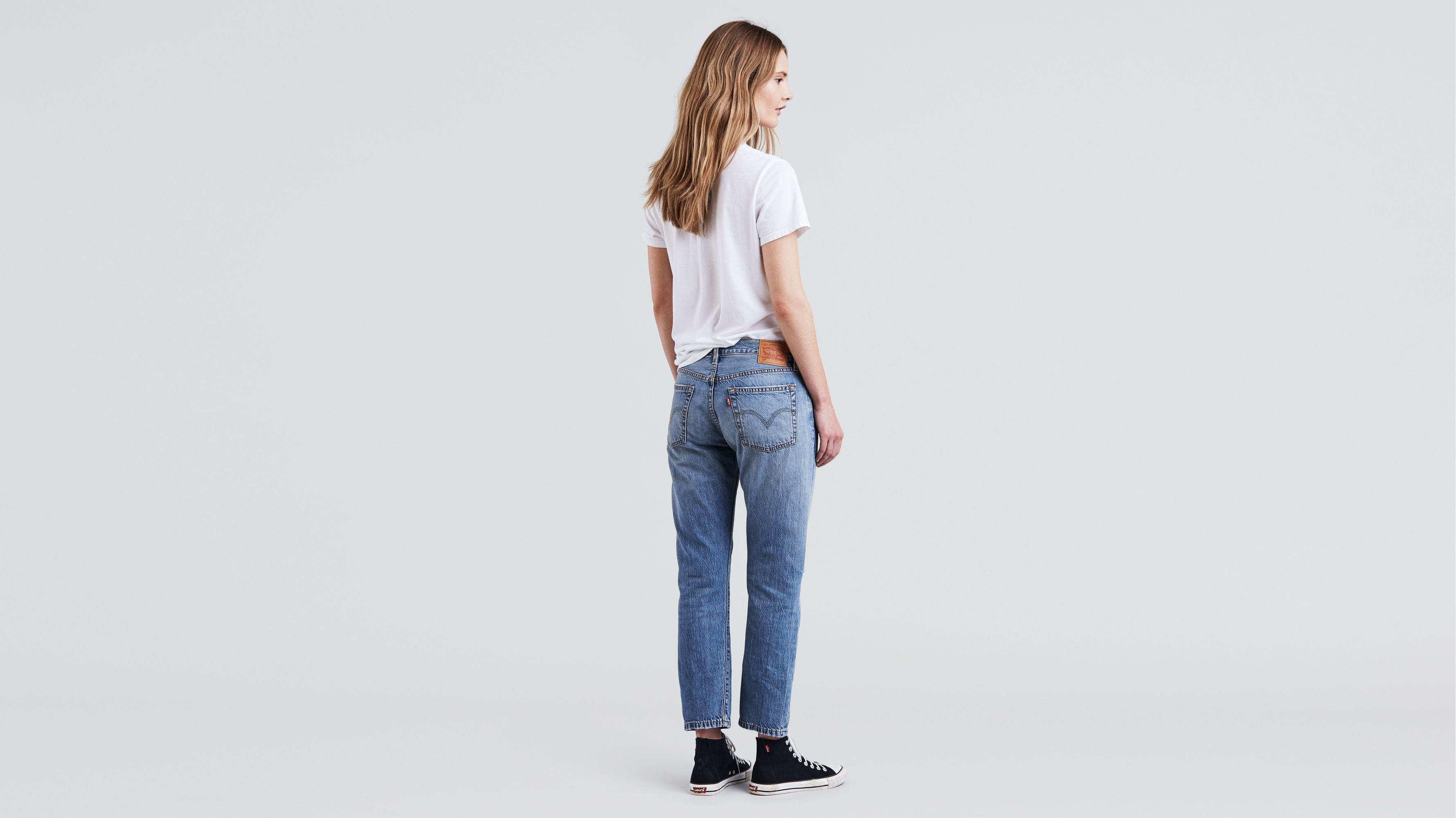 501 original cropped jeans levis