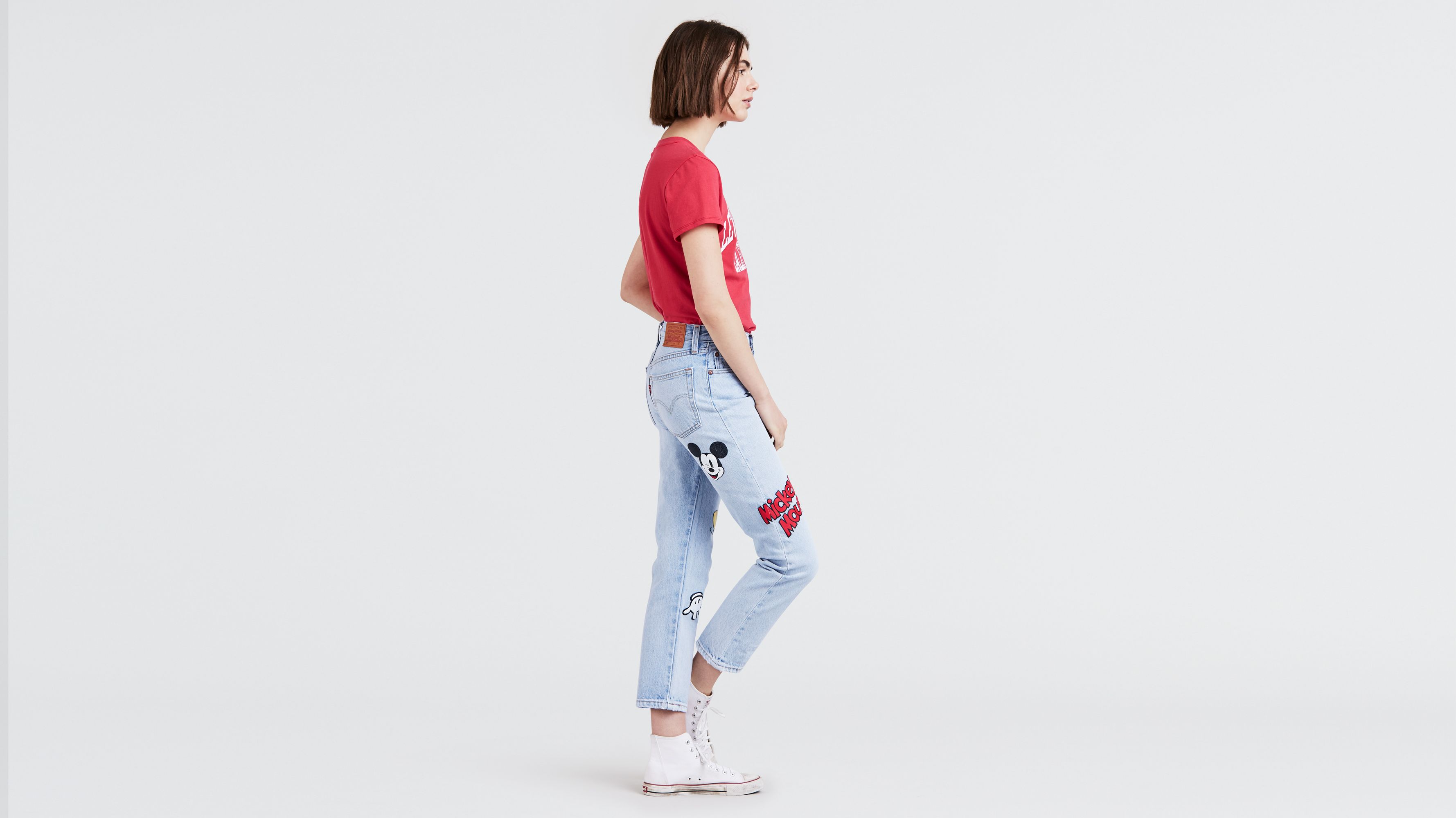 levi's mickey jeans