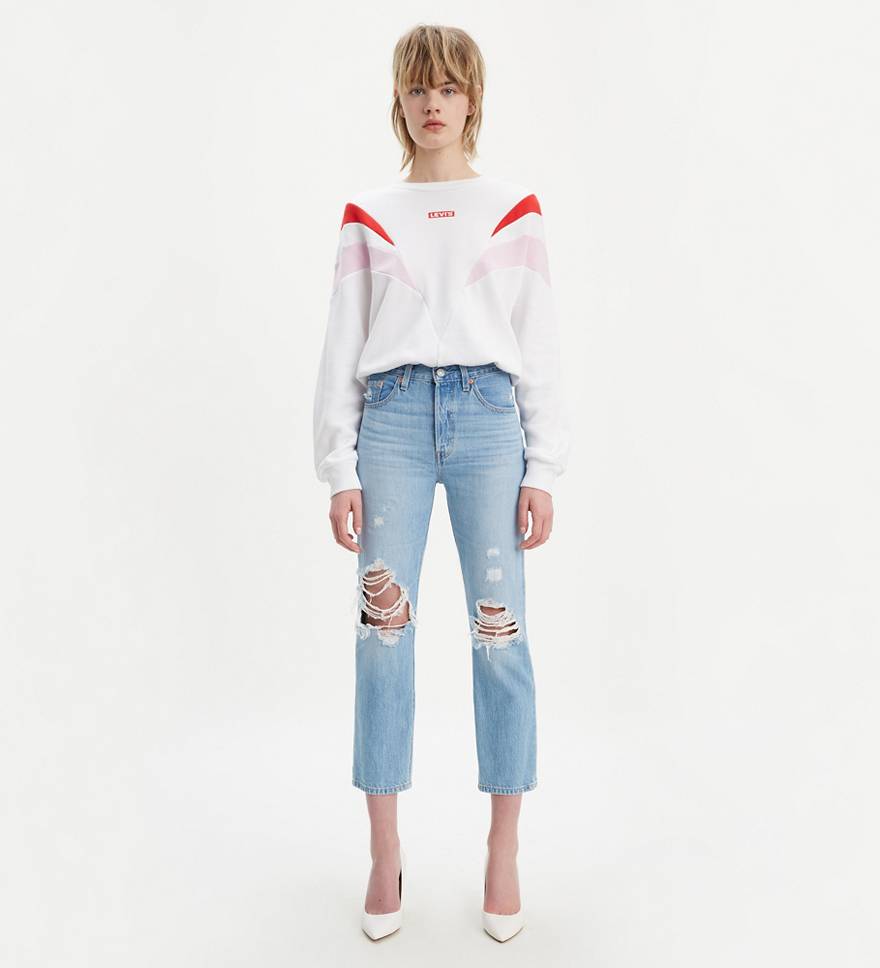 501® Original Cropped Ripped Women's Jeans 1