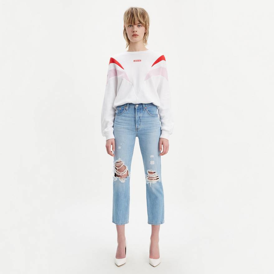 501® Original Cropped Ripped Women's Jeans 1