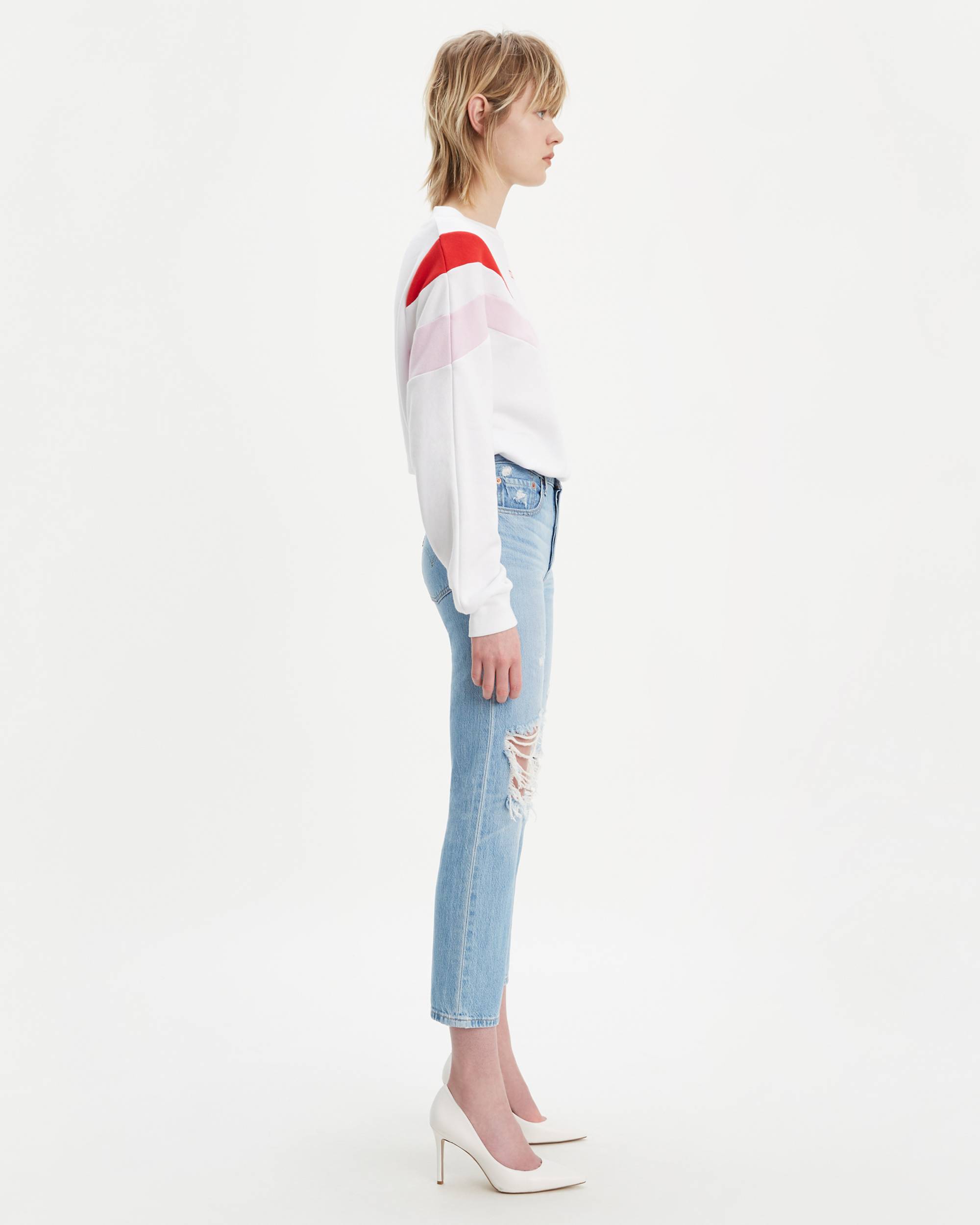 501® Original Cropped Ripped Women's Jeans 3