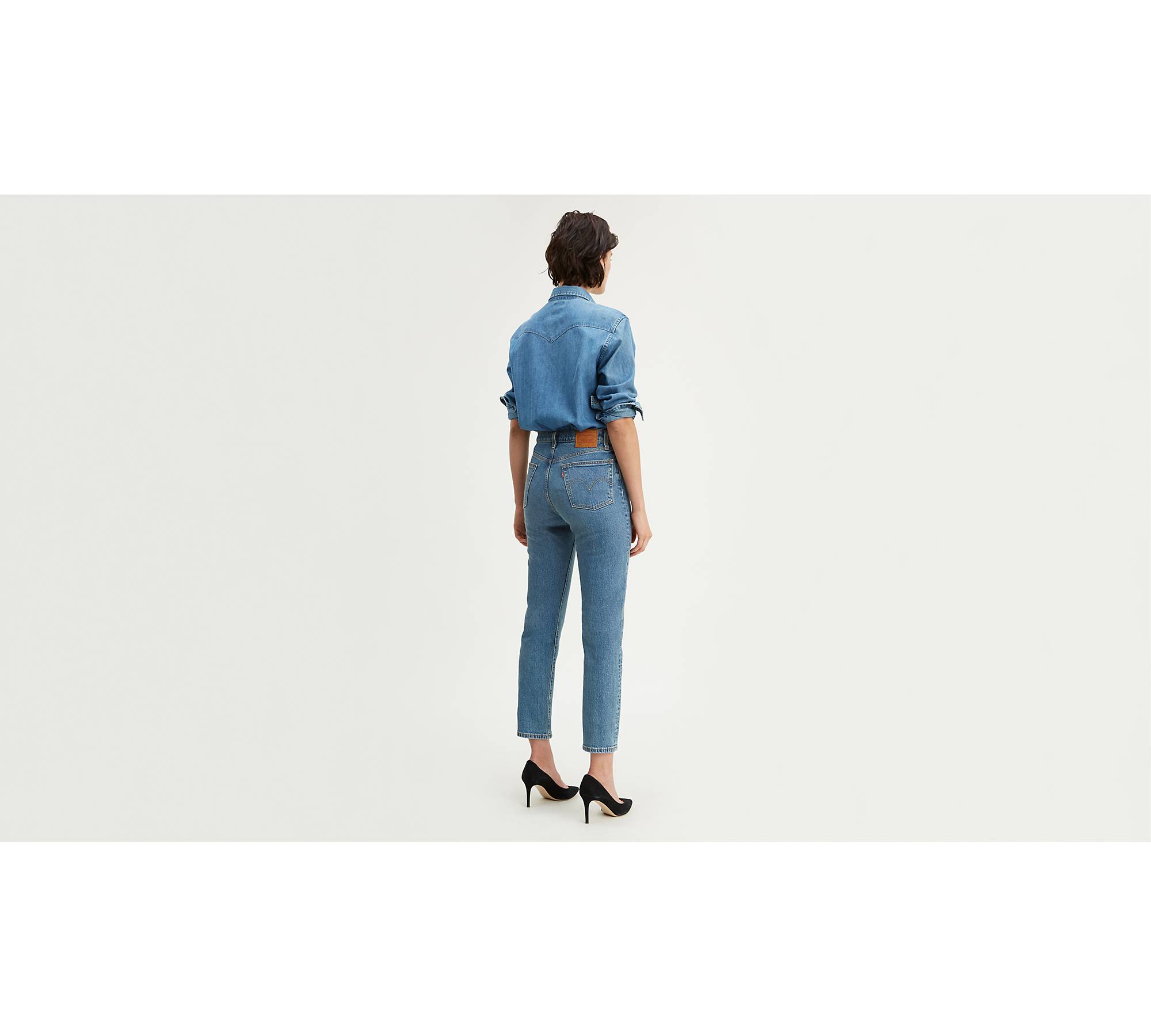 501® Original Cropped Stretch Jeans - Medium Wash | US