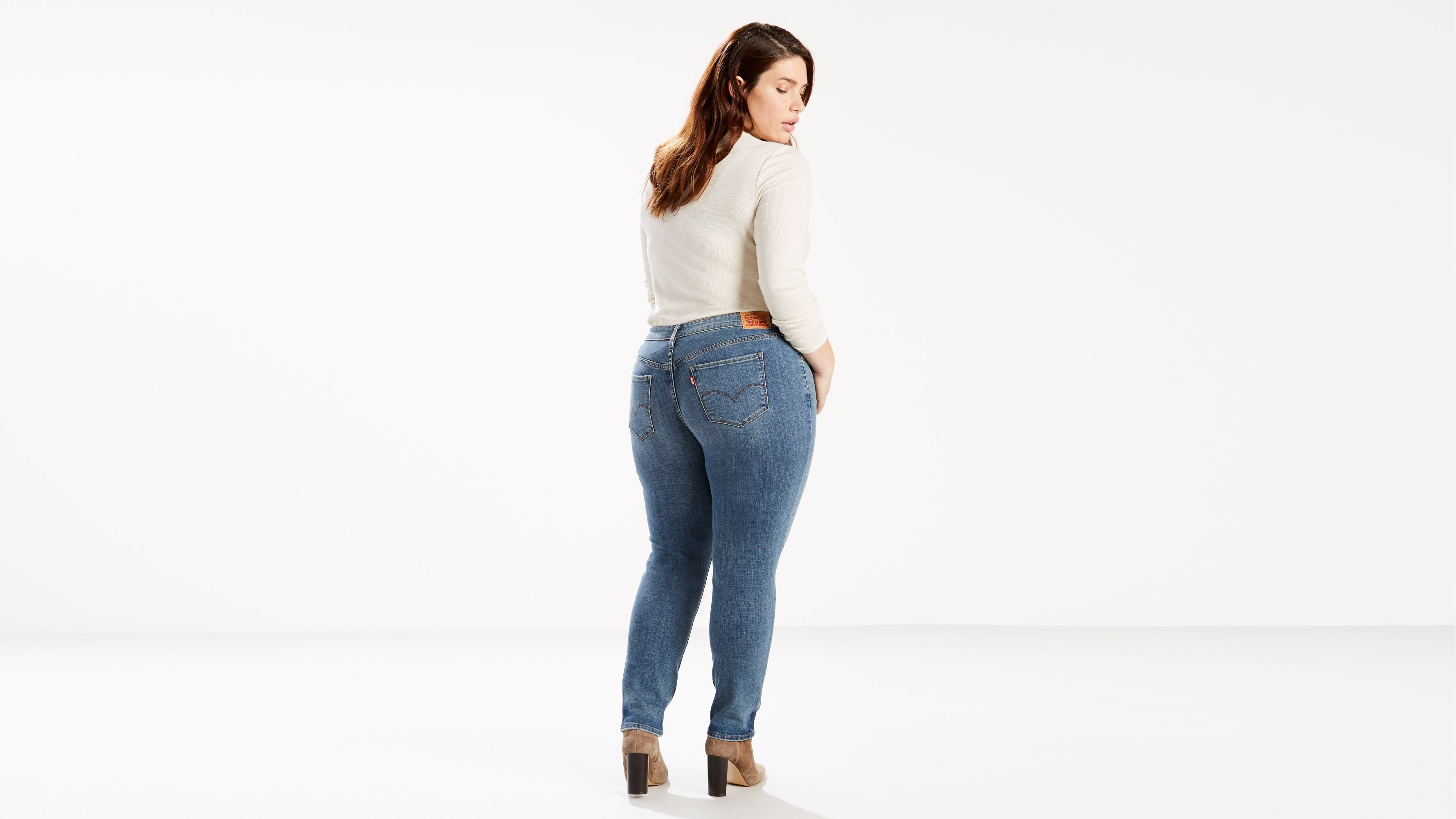 levi's 711 skinny jeans plus size