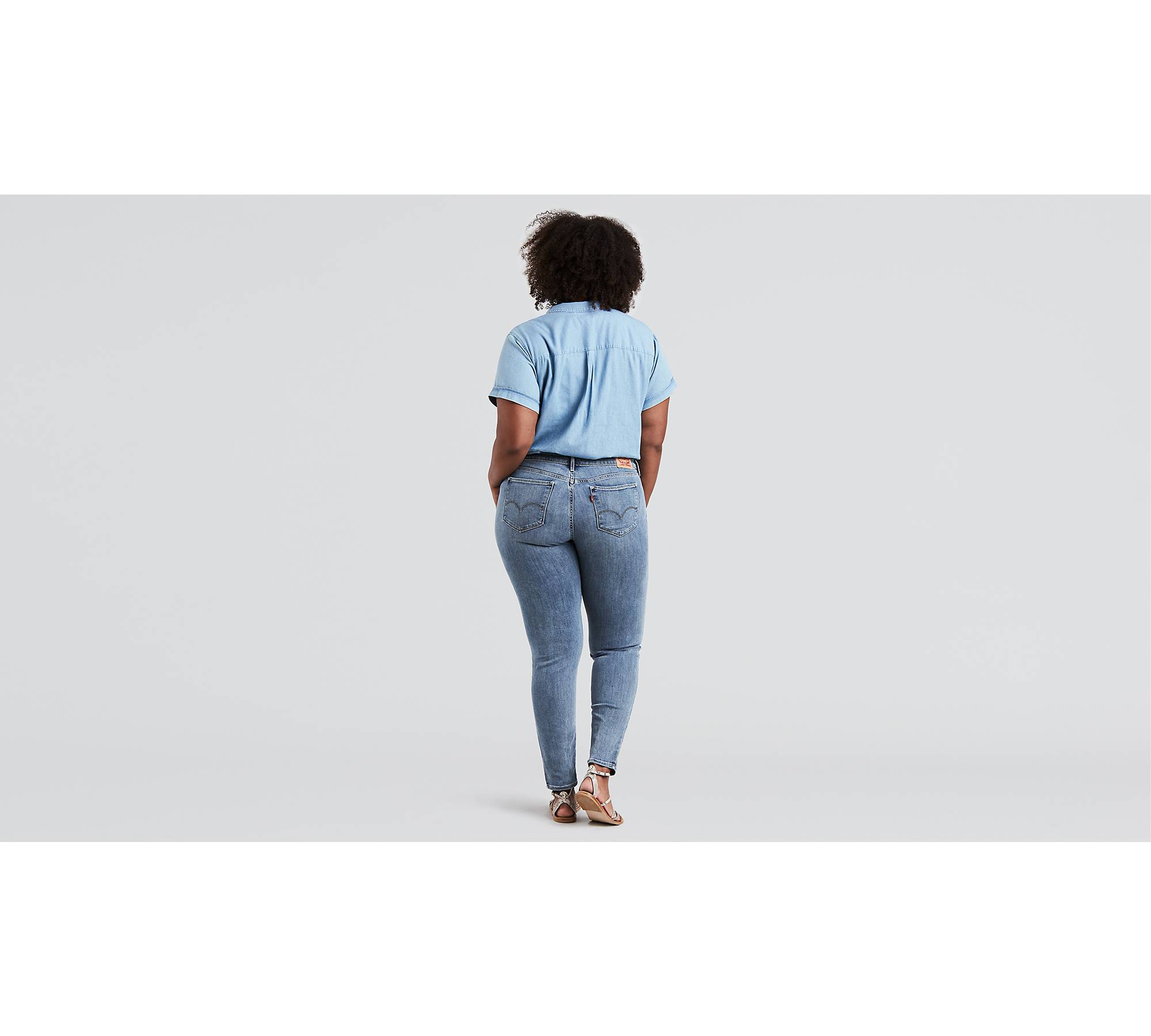 711 Skinny Women's Jeans (plus Size) - Light Wash | Levi's® US