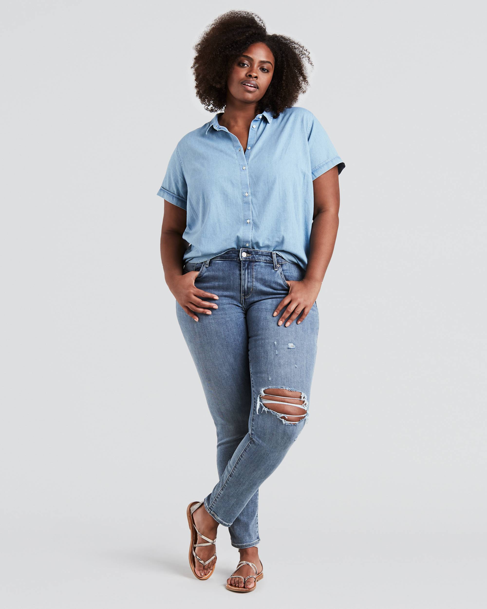 711 Skinny Women's Jeans (Plus Size) 1