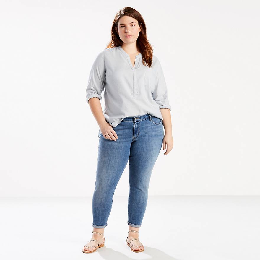 711 Skinny Ankle Women's Jeans (Plus Size) 1