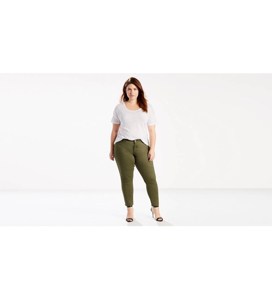 711 Ankle Skinny Women's Jeans (plus Size) - Green | Levi's® US