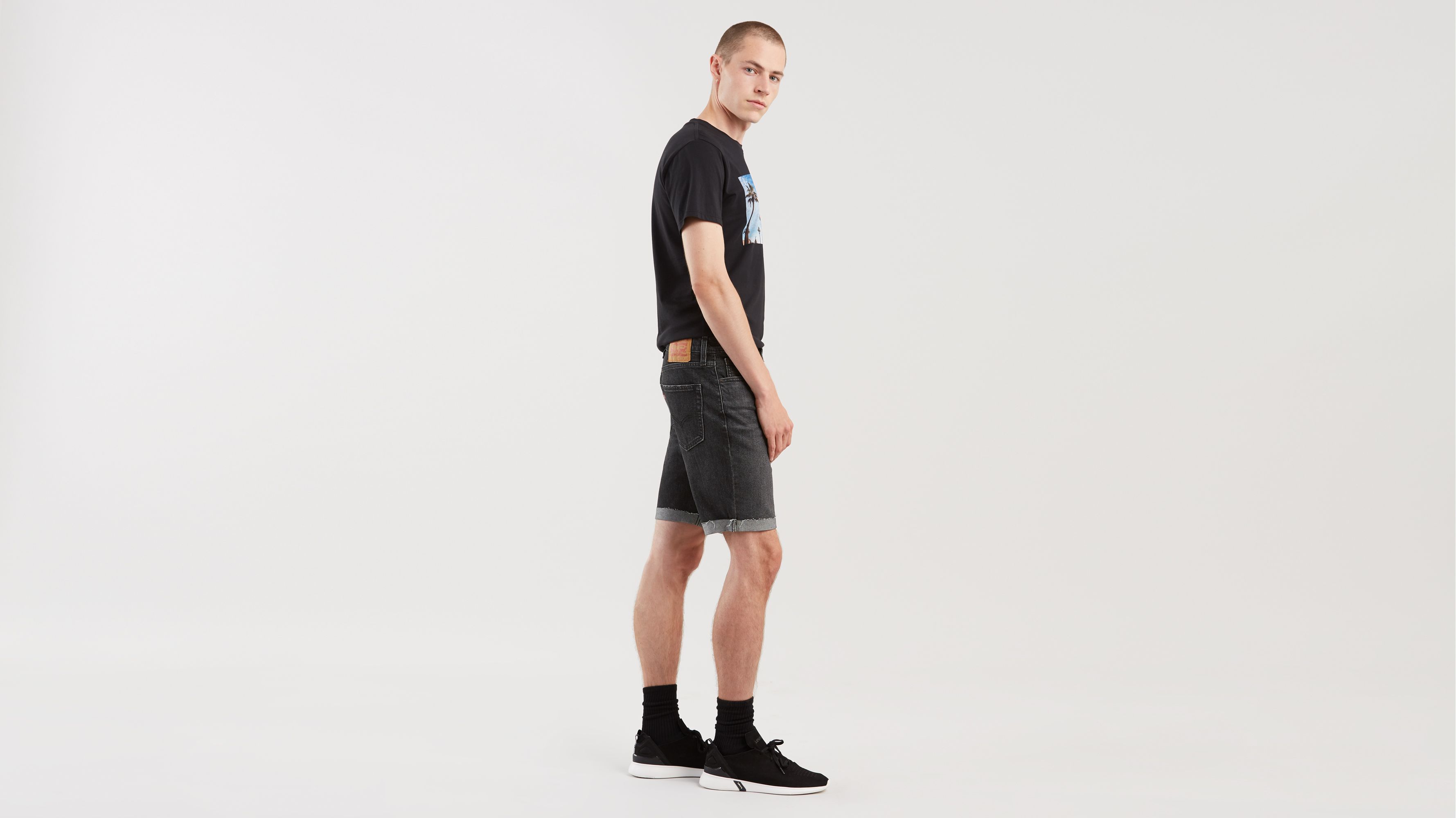 Levis 511 clearance shorts black