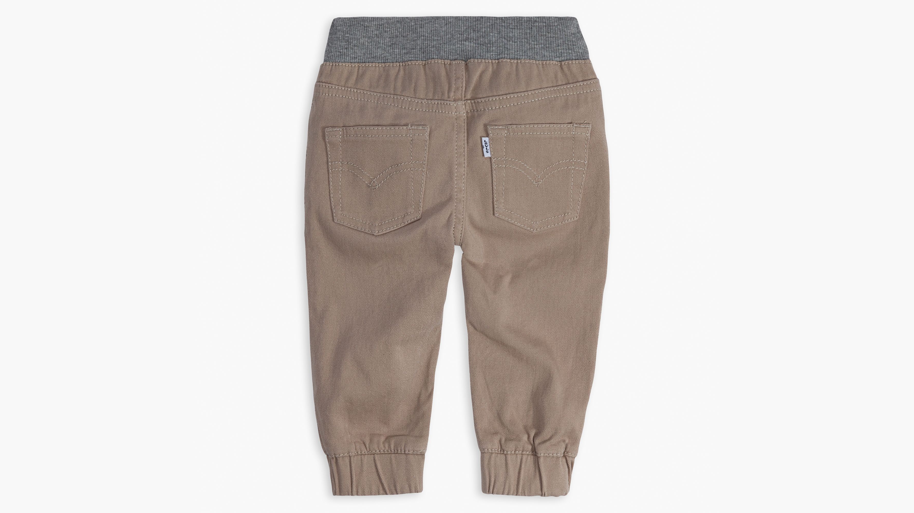 baby khaki joggers