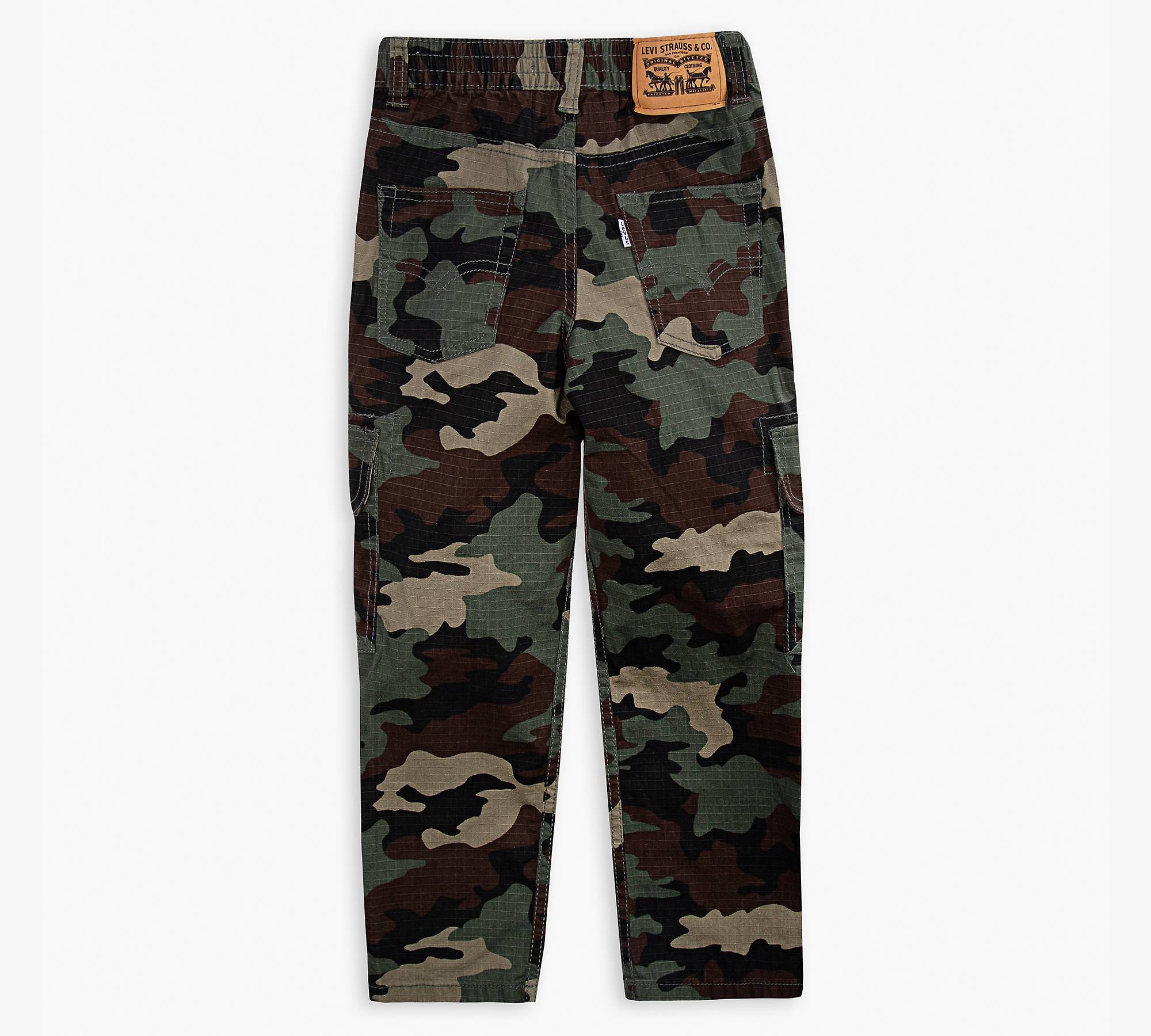 Stretch Taper Cargo Little Boys Pants 4-7x - Green | Levi's® US