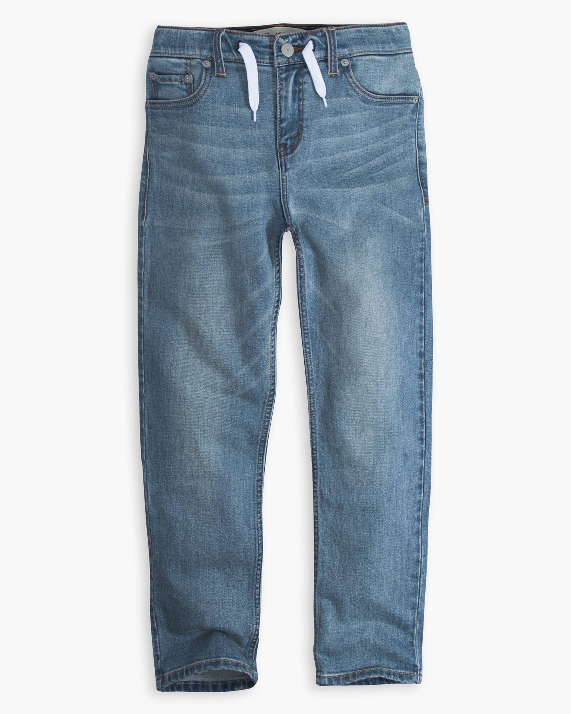 Denim Drawstring Big Boys Joggers 8-20 1