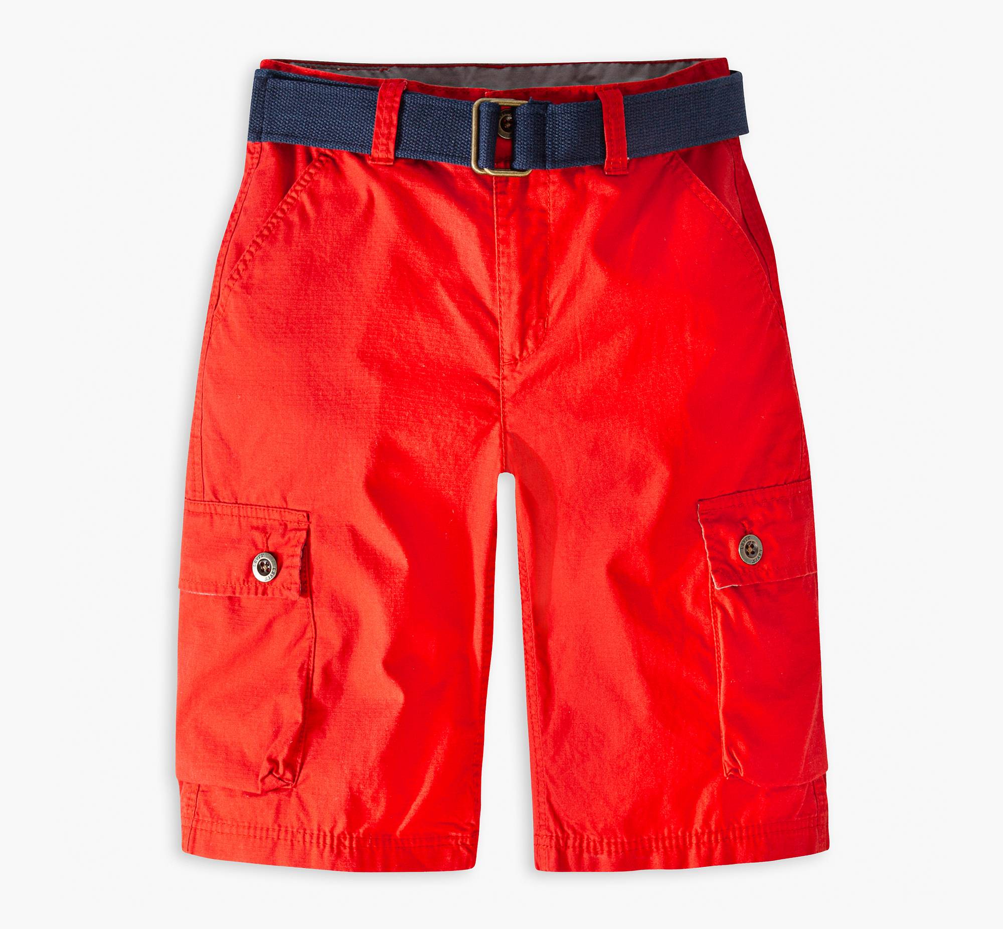 Big Boys 8-20 Westwood Cargo Shorts - Red | Levi's® US