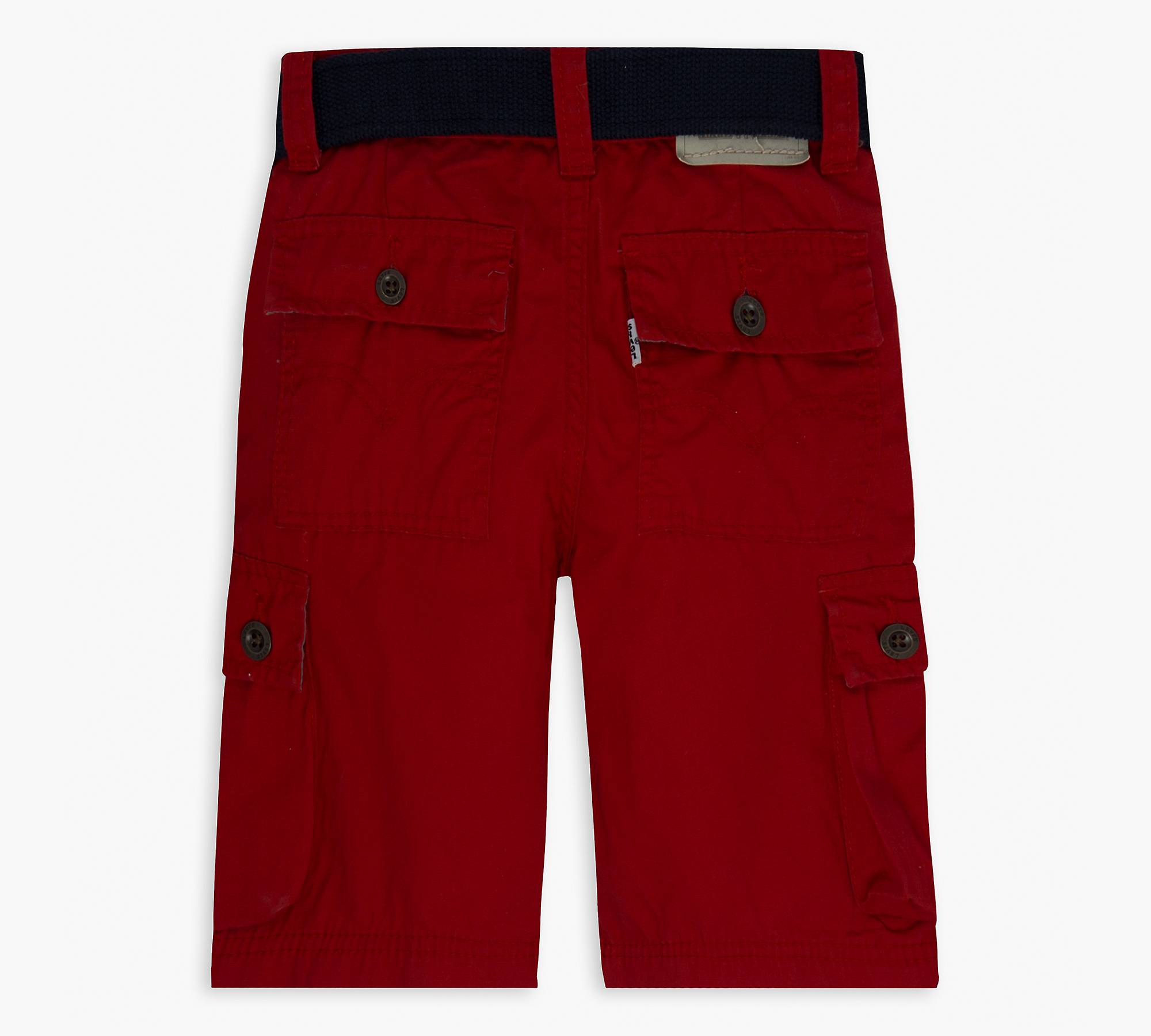 Little Boys 4-7x Westwood Cargo Shorts - Red | Levi's® US