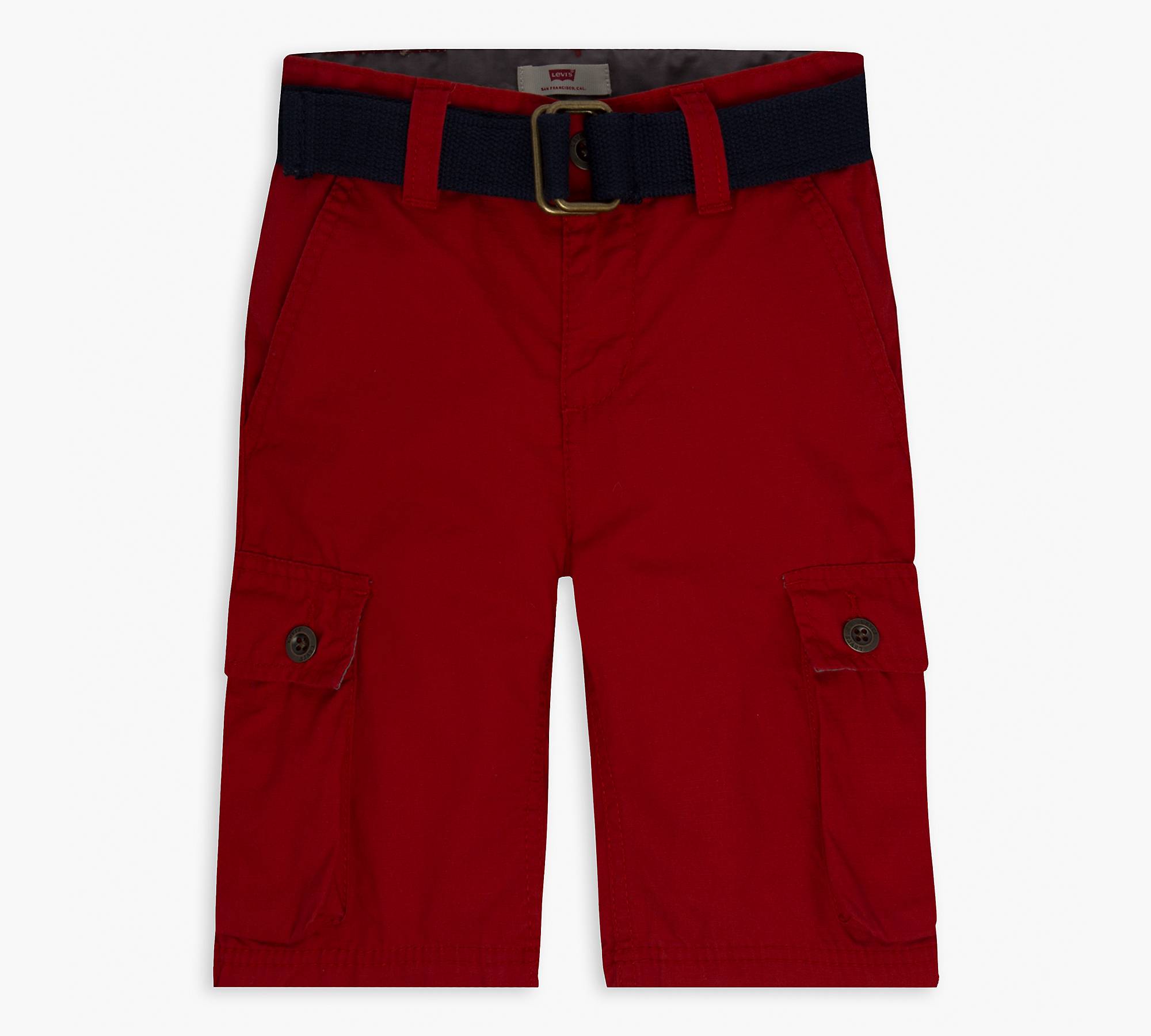 Little Boys 4-7x Westwood Cargo Shorts - Red | Levi's® US