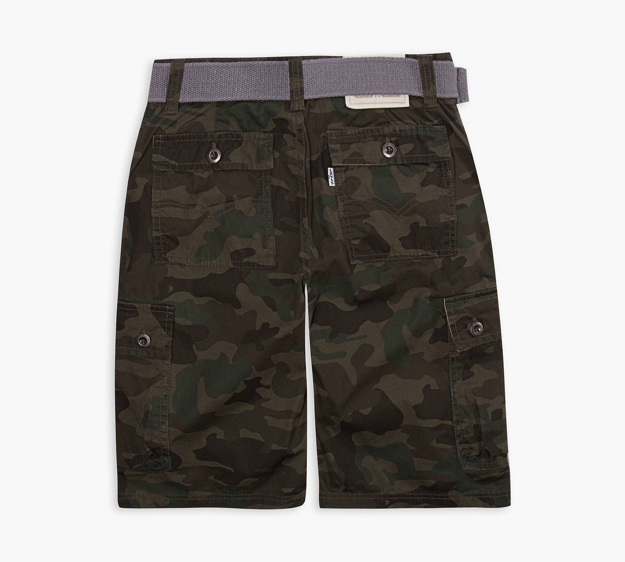 Big Boys 8-20 Printed Westwood Cargo Shorts - Green | Levi's® US