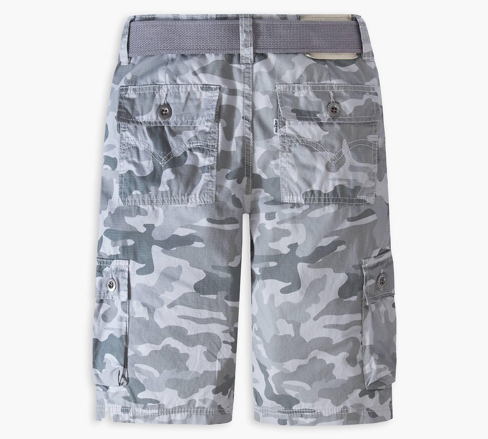 Big Boys 8-20 Printed Westwood Cargo Shorts - Grey | Levi's® US
