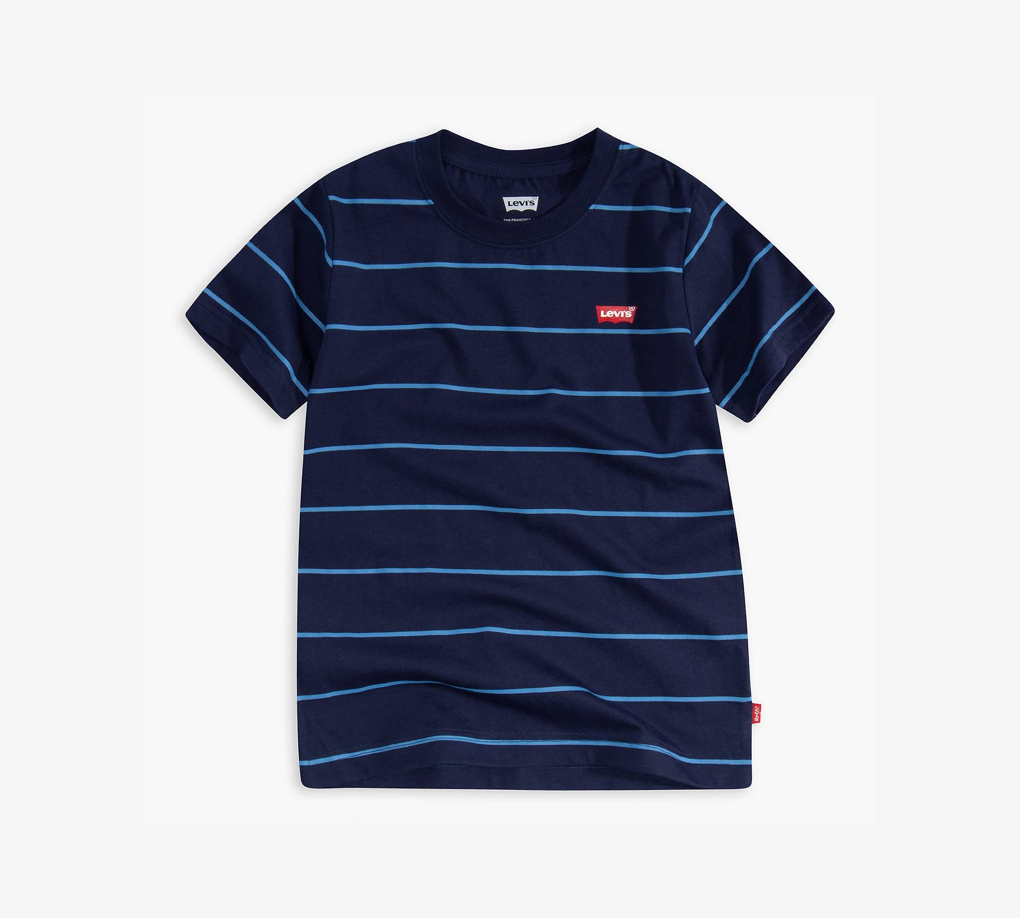 Toddler Boys 2t-4t Striped Indigo Tee Shirt - Blue | Levi's® US