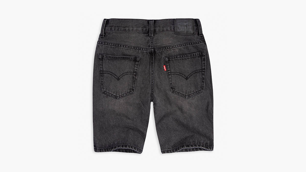 Big Boys 8-20 502™ Taper Fit Shorts - Black | Levi's® US