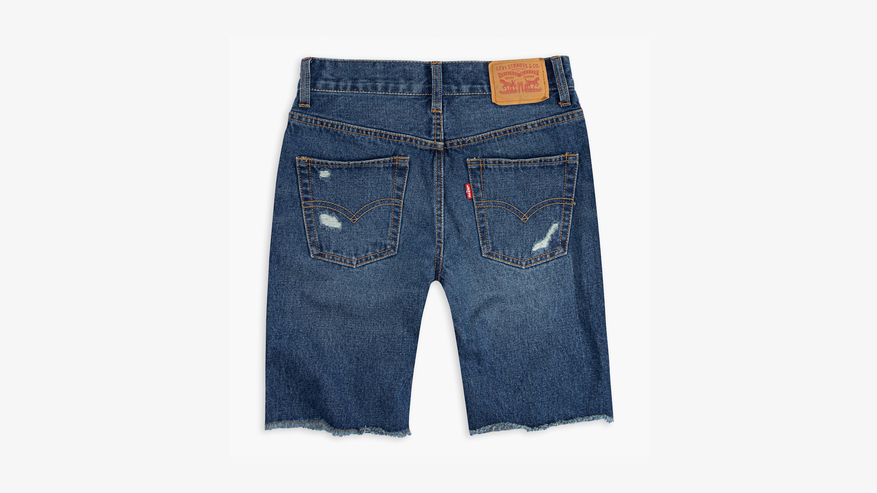 Kids levi shorts best sale