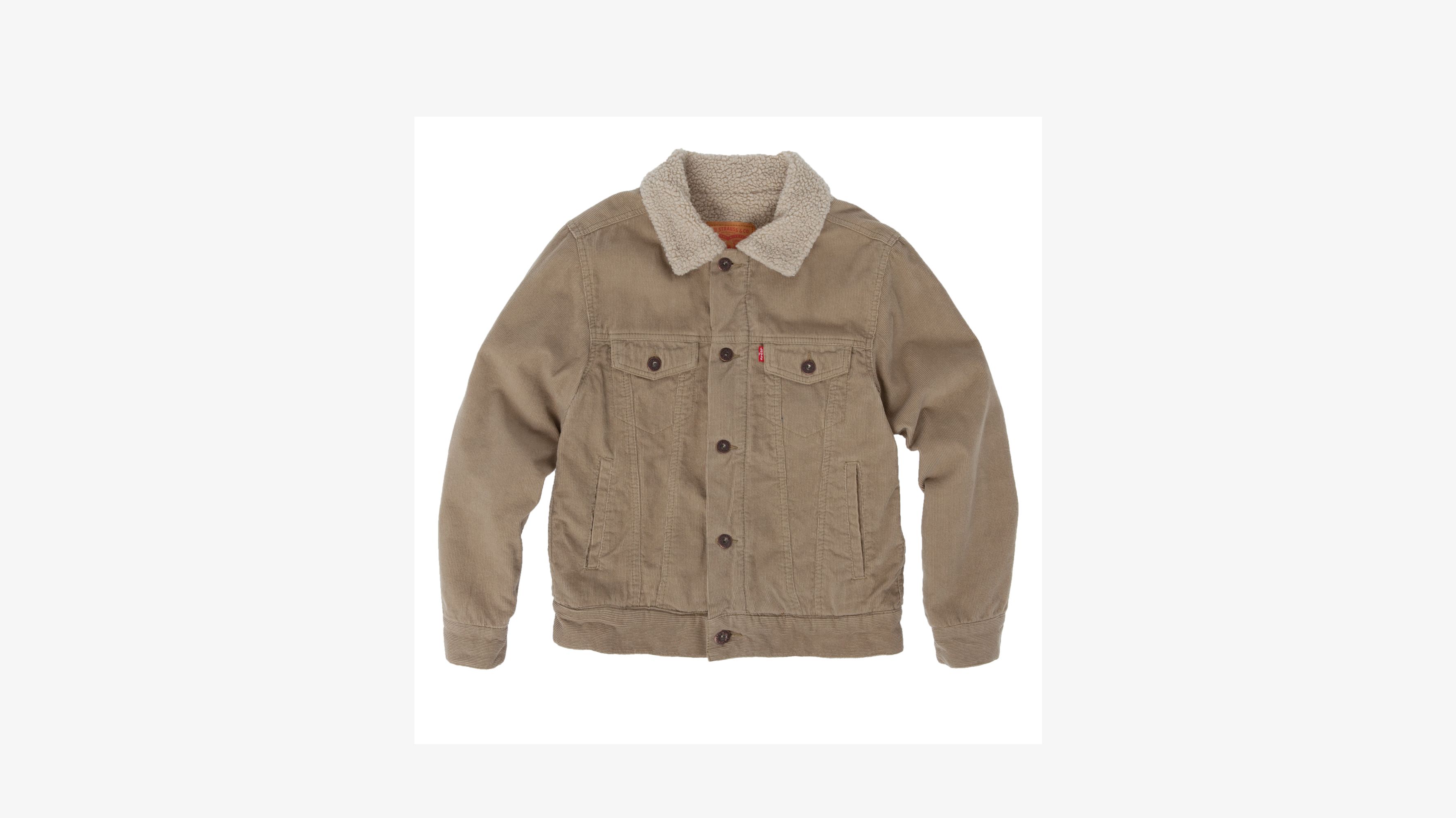 Little Boys 4-7x Sherpa Trucker 1