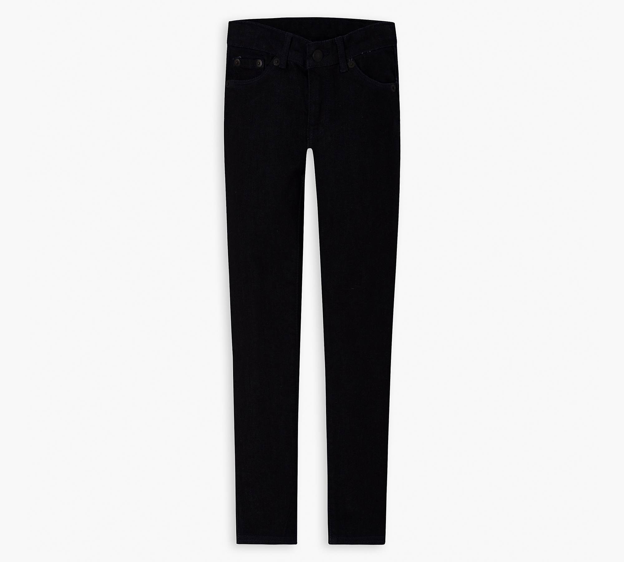 710 Super Skinny Little Girls Jeans 4-6x - Black | Levi's® US