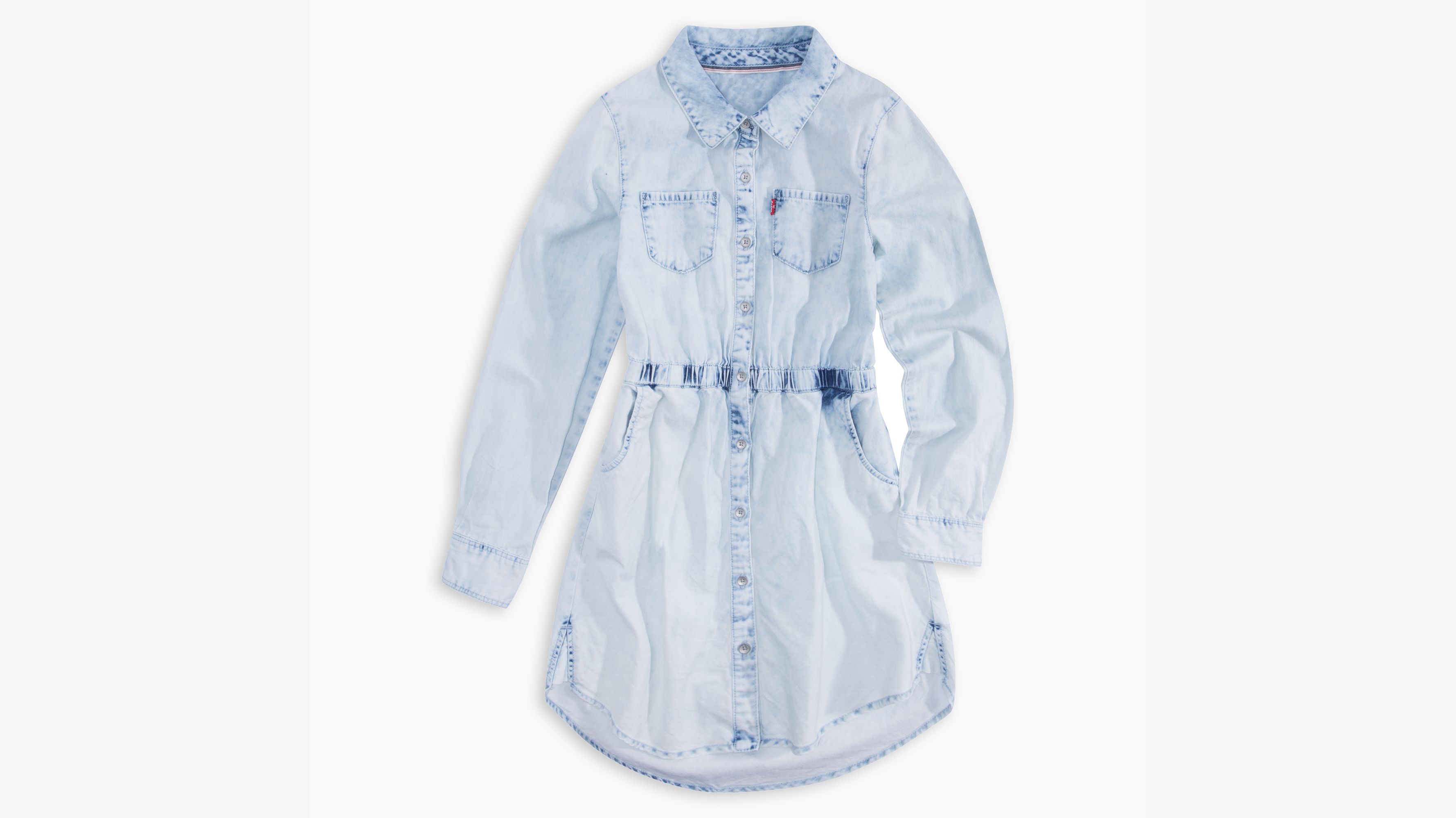 Big Girls Fit And Flare Dress Blue Levi's® US