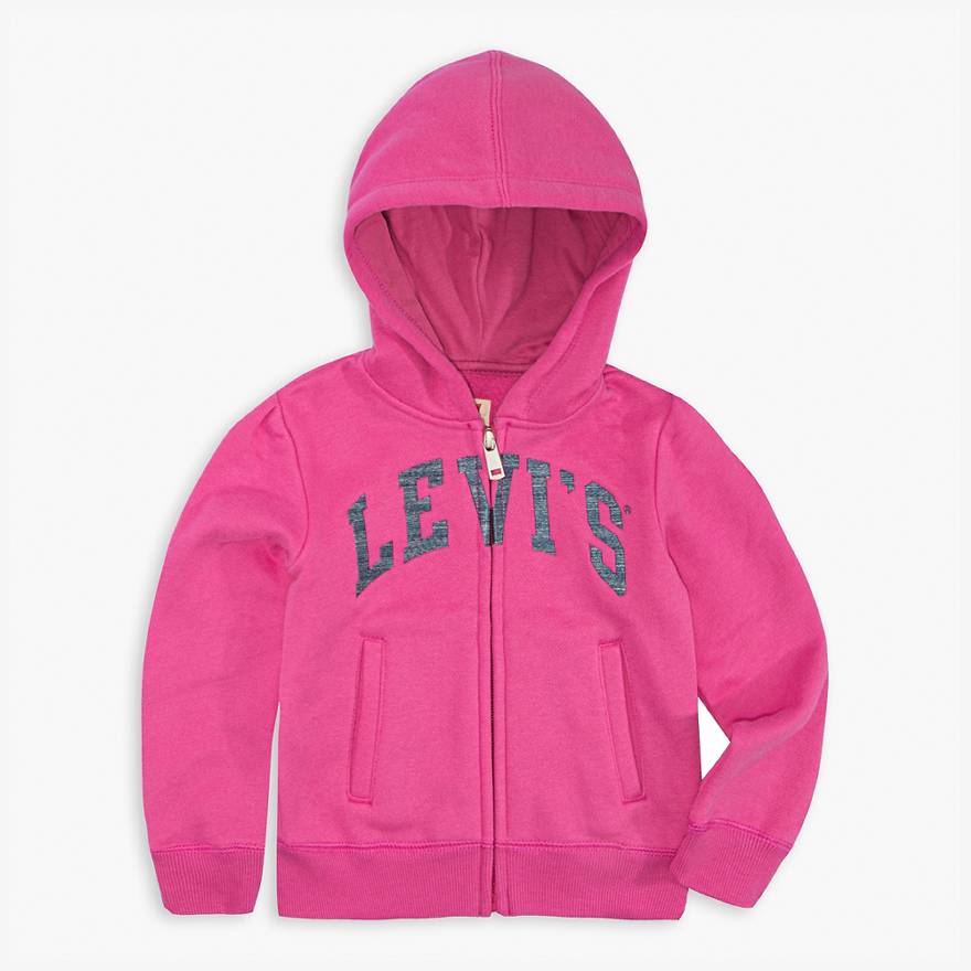 Toddler Girls 2T-4T Embroidered Levi's® Logo Hoodie 1
