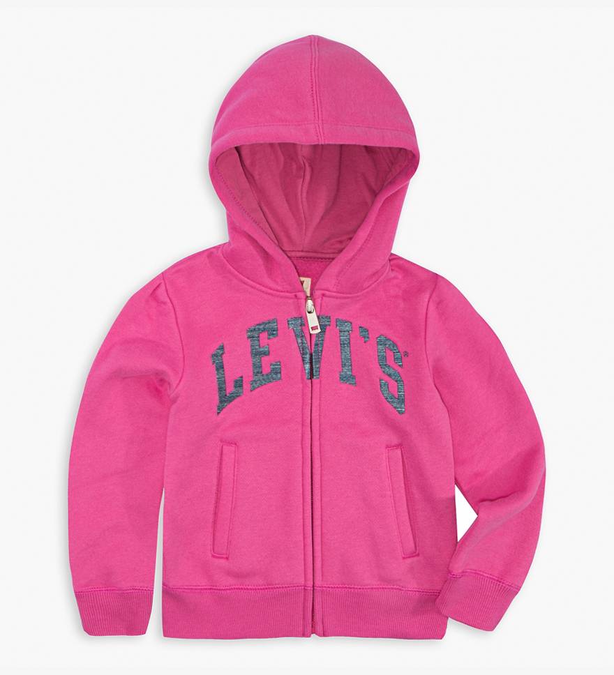 Toddler Girls 2T-4T Embroidered Levi's® Logo Hoodie 1