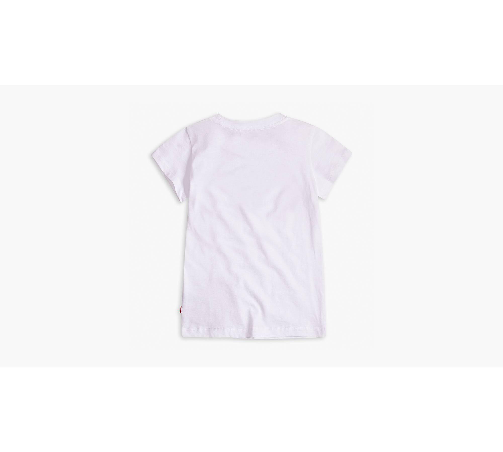 Little Girls 4-6x Sportswear Logo Tee Shirt - White | Levi's® US