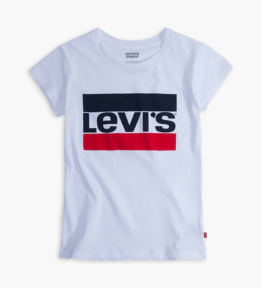Toddler Girls 2t-4t Sportswear Logo Tee Shirt - White | Levi's® US