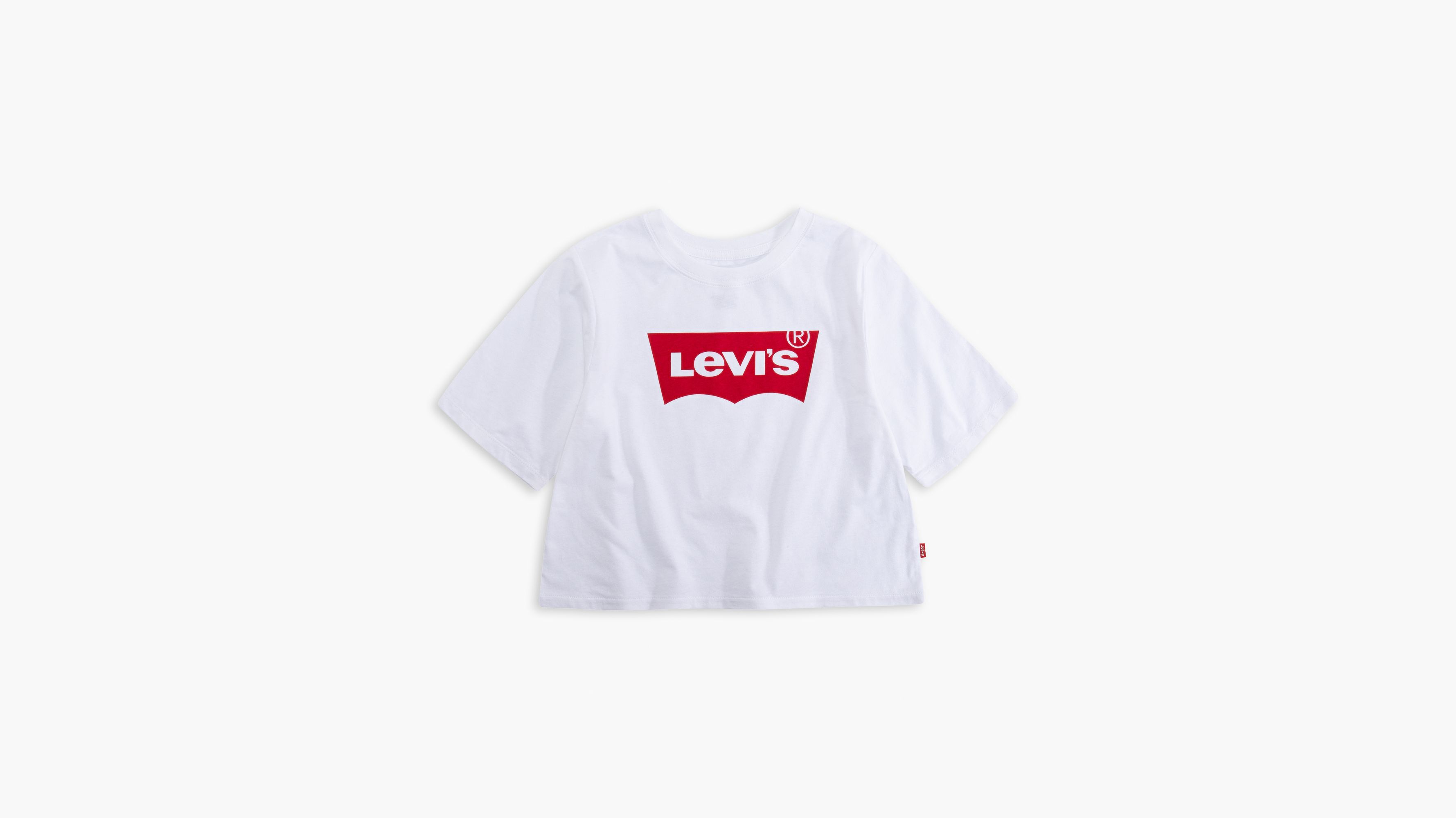 Big Girls Levi's® Logo Cropped Top 