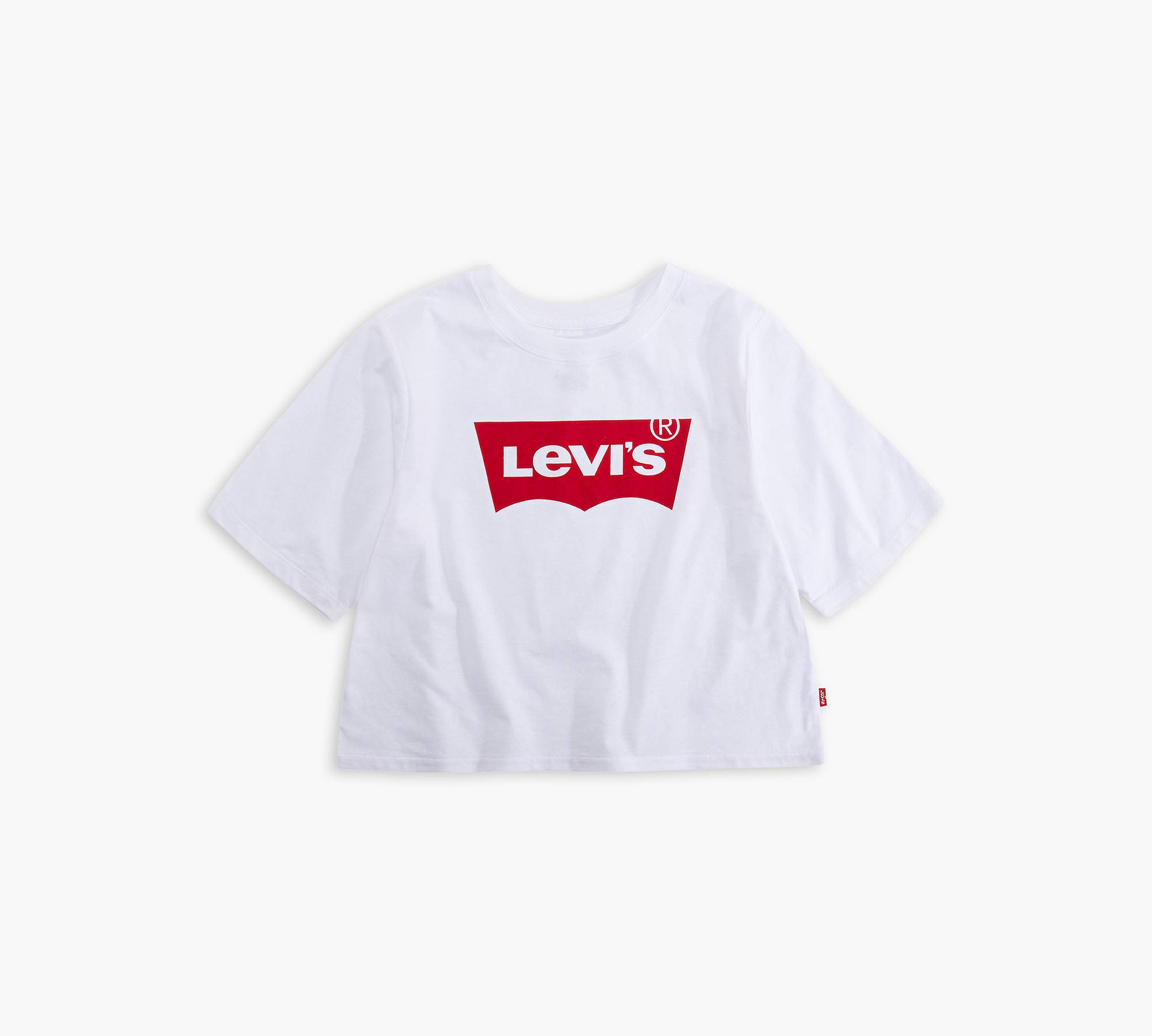 Big Girls Levi’s® Logo Cropped Top 1